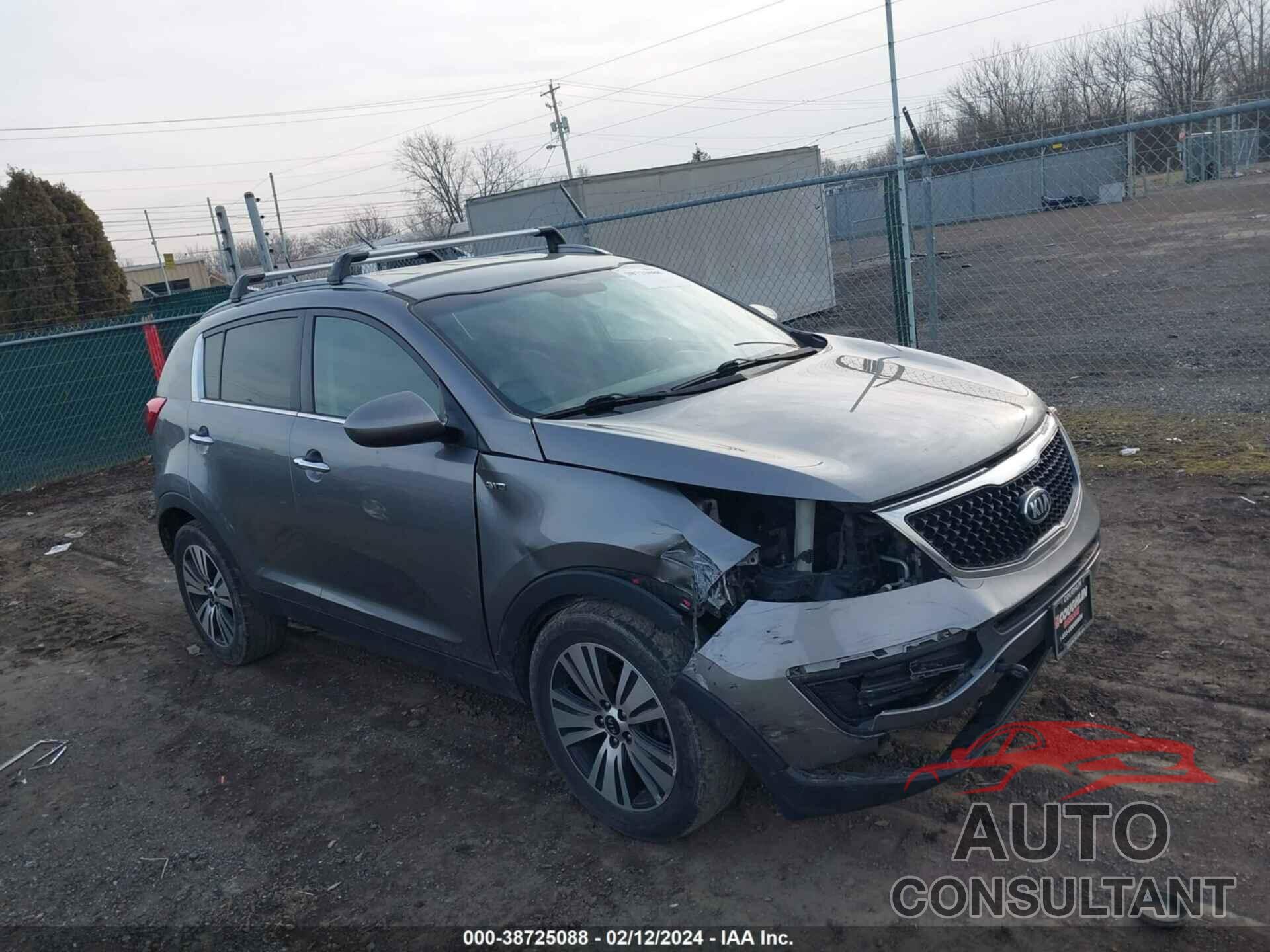 KIA SPORTAGE 2016 - KNDPCCAC3G7837603