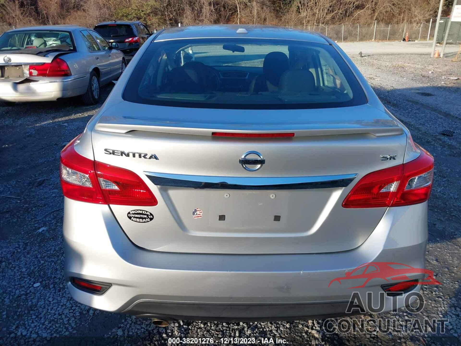 NISSAN SENTRA 2017 - 3N1AB7APXHY204294