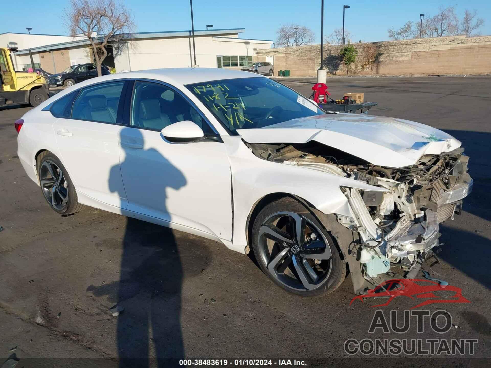 HONDA ACCORD 2018 - 1HGCV1F38JA262514