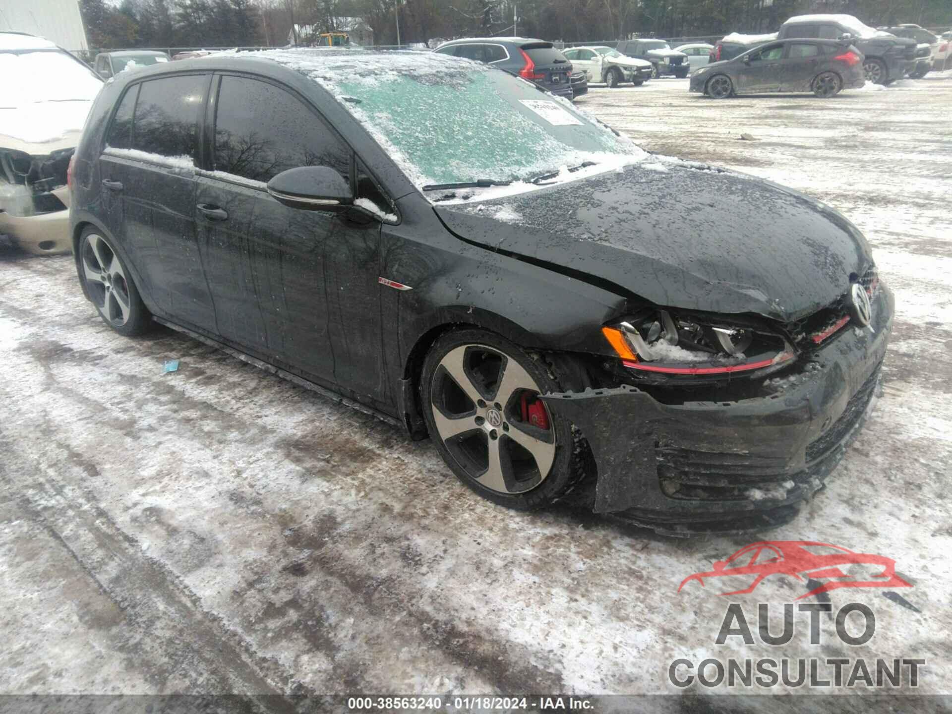 VOLKSWAGEN GOLF GTI 2017 - 3VW547AU2HM022611