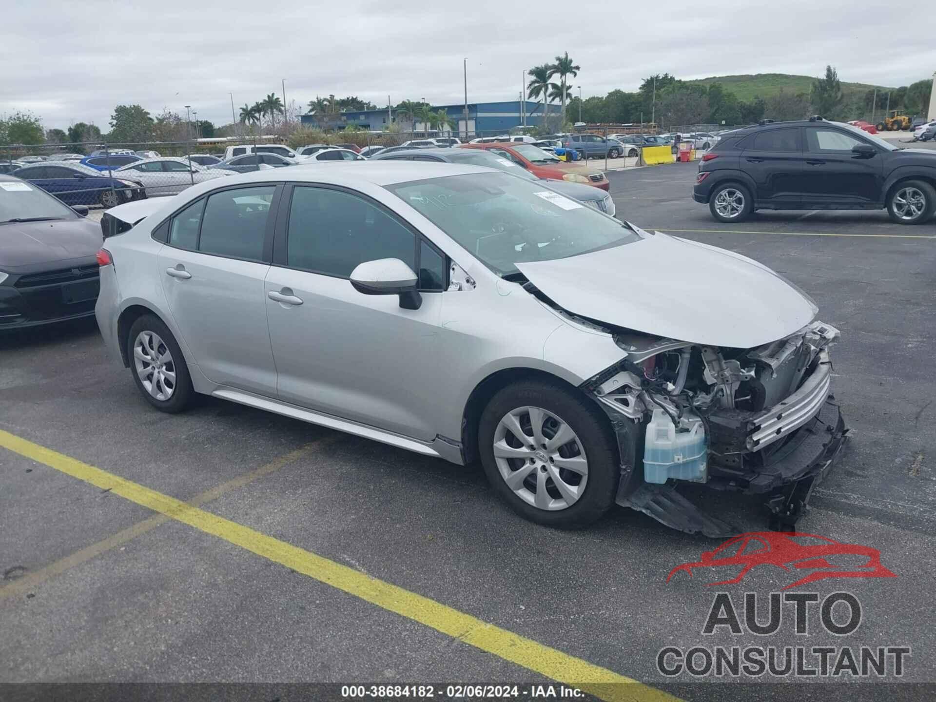TOYOTA COROLLA 2021 - 5YFEPMAE4MP165256