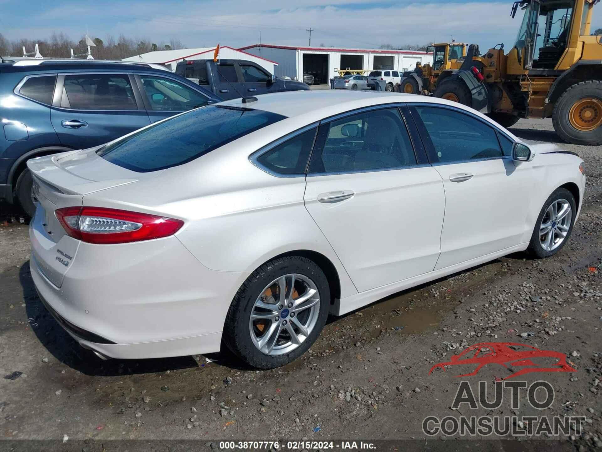 FORD FUSION HYBRID 2016 - 3FA6P0RU6GR310889