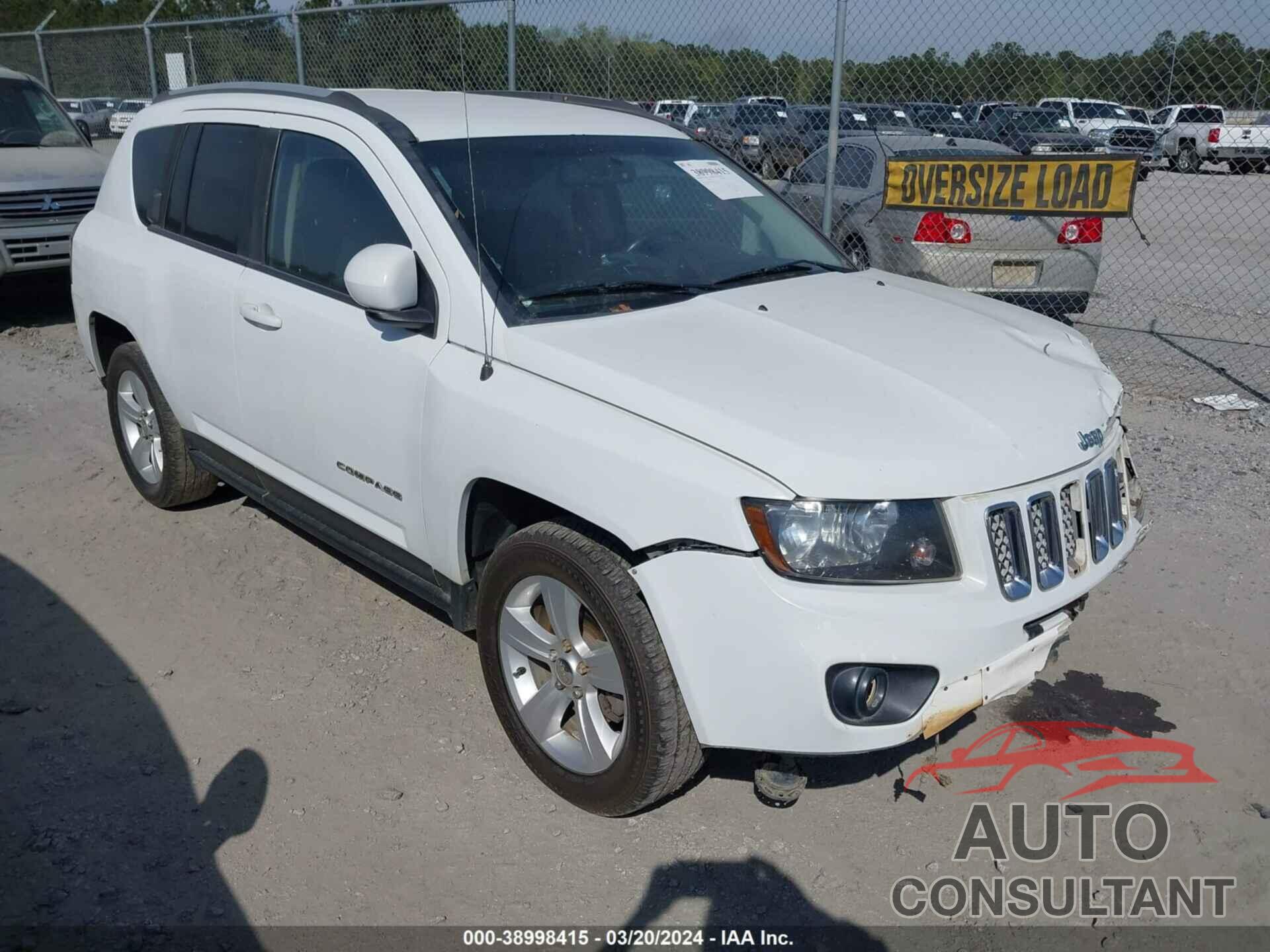 JEEP COMPASS 2017 - 1C4NJDEB0HD100074