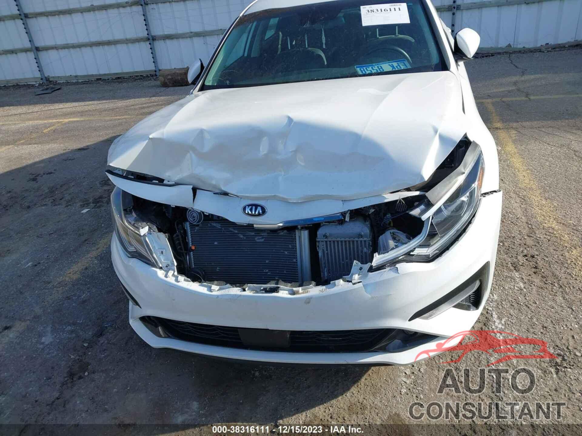 KIA OPTIMA 2020 - 5XXGU4L18LG411714