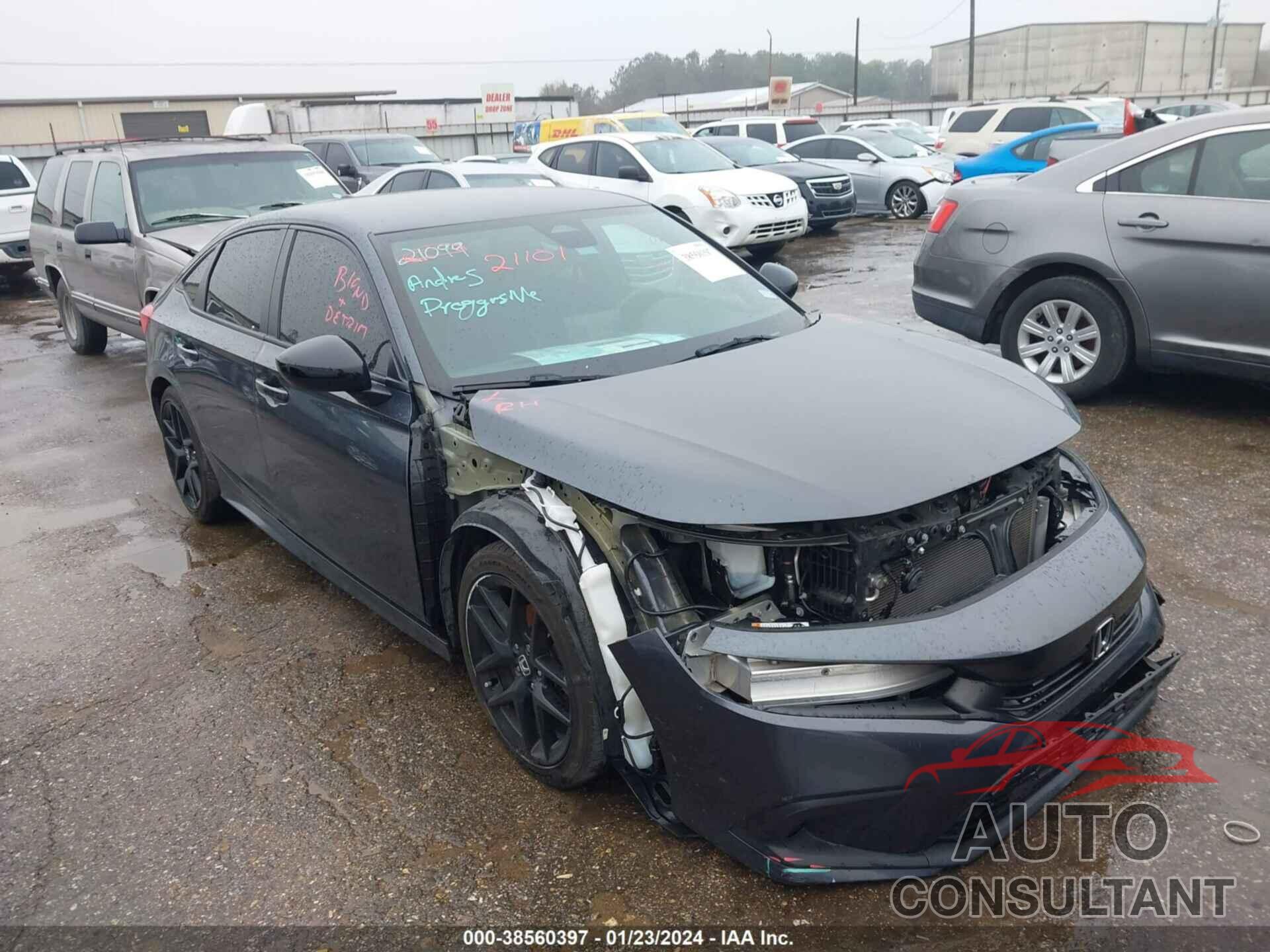 HONDA CIVIC 2022 - 2HGFE2F54NH594106