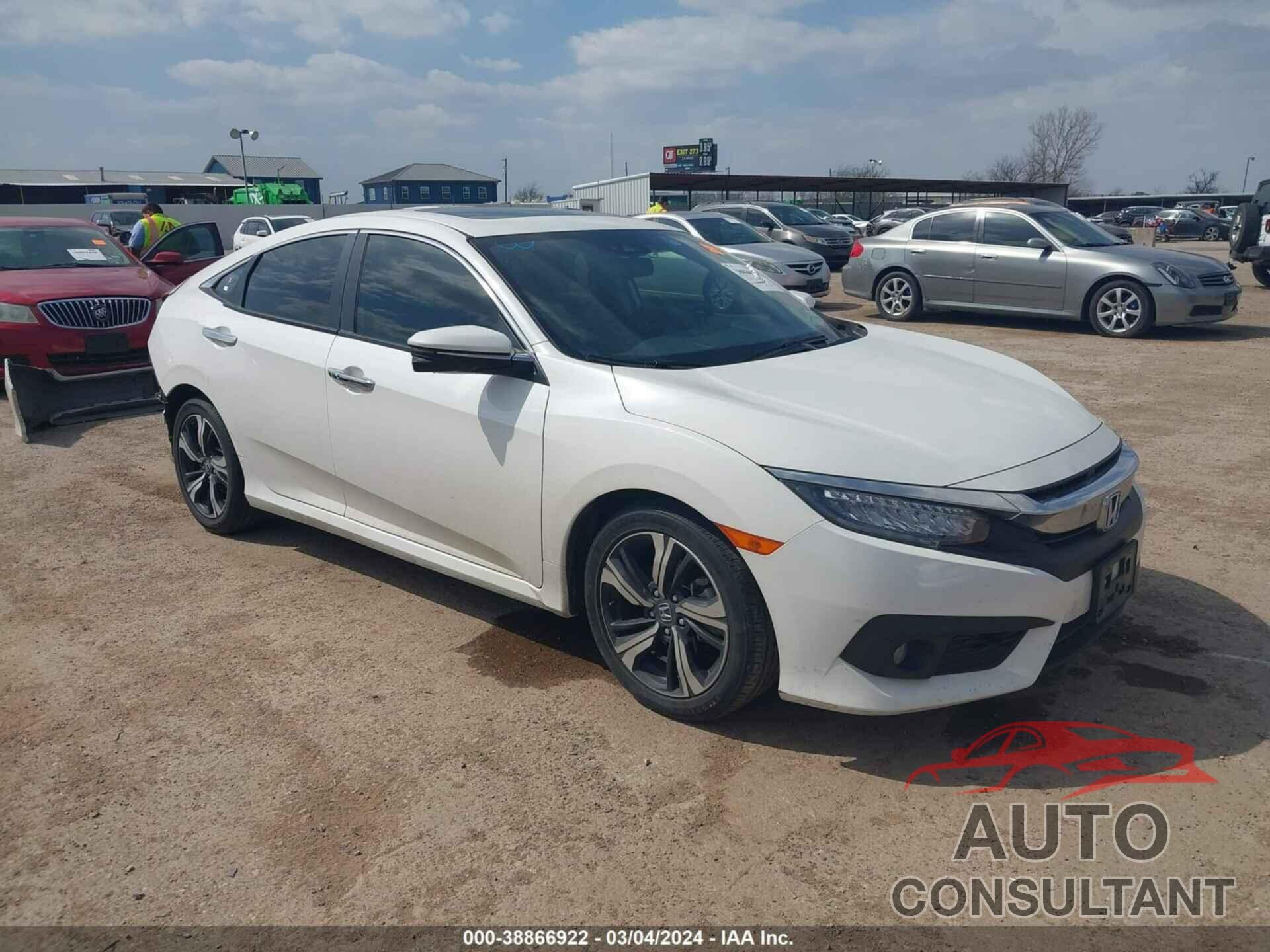 HONDA CIVIC 2018 - JHMFC1F98JX029458