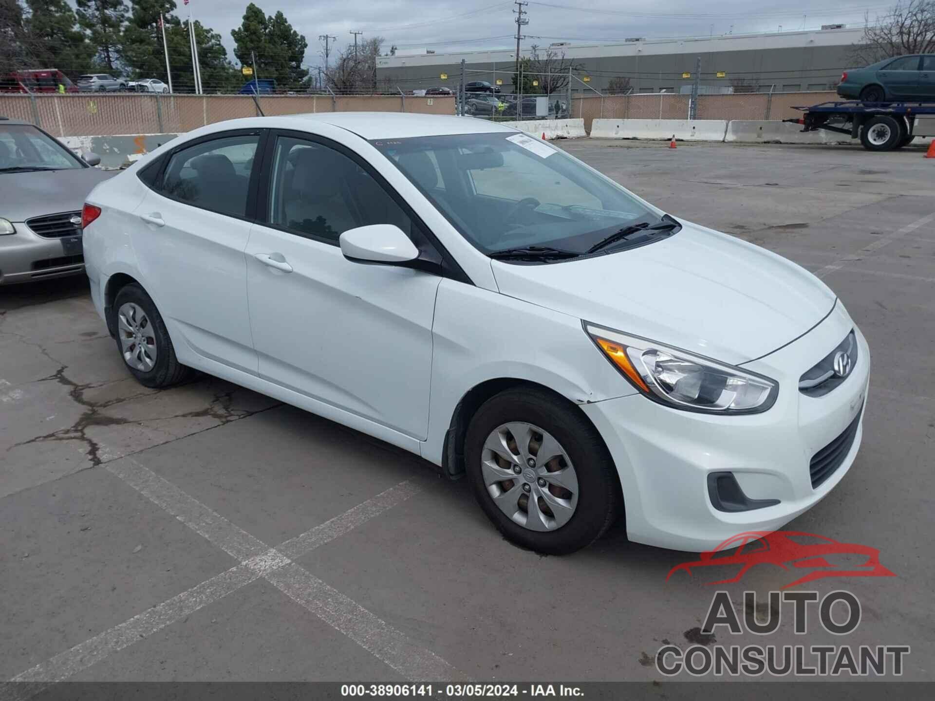 HYUNDAI ACCENT 2016 - KMHCT4AE6GU052544