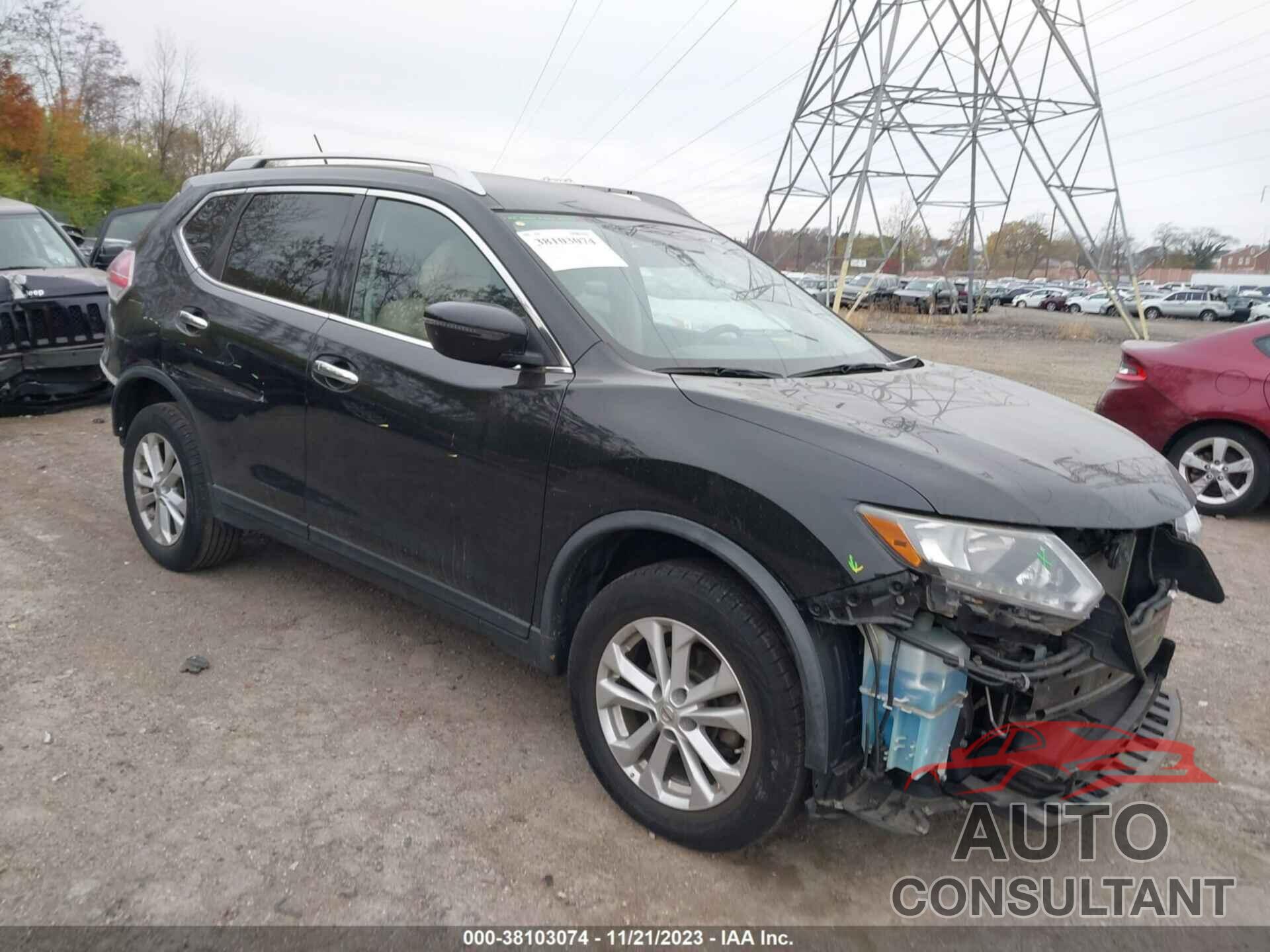 NISSAN ROGUE 2016 - KNMAT2MV0GP623486