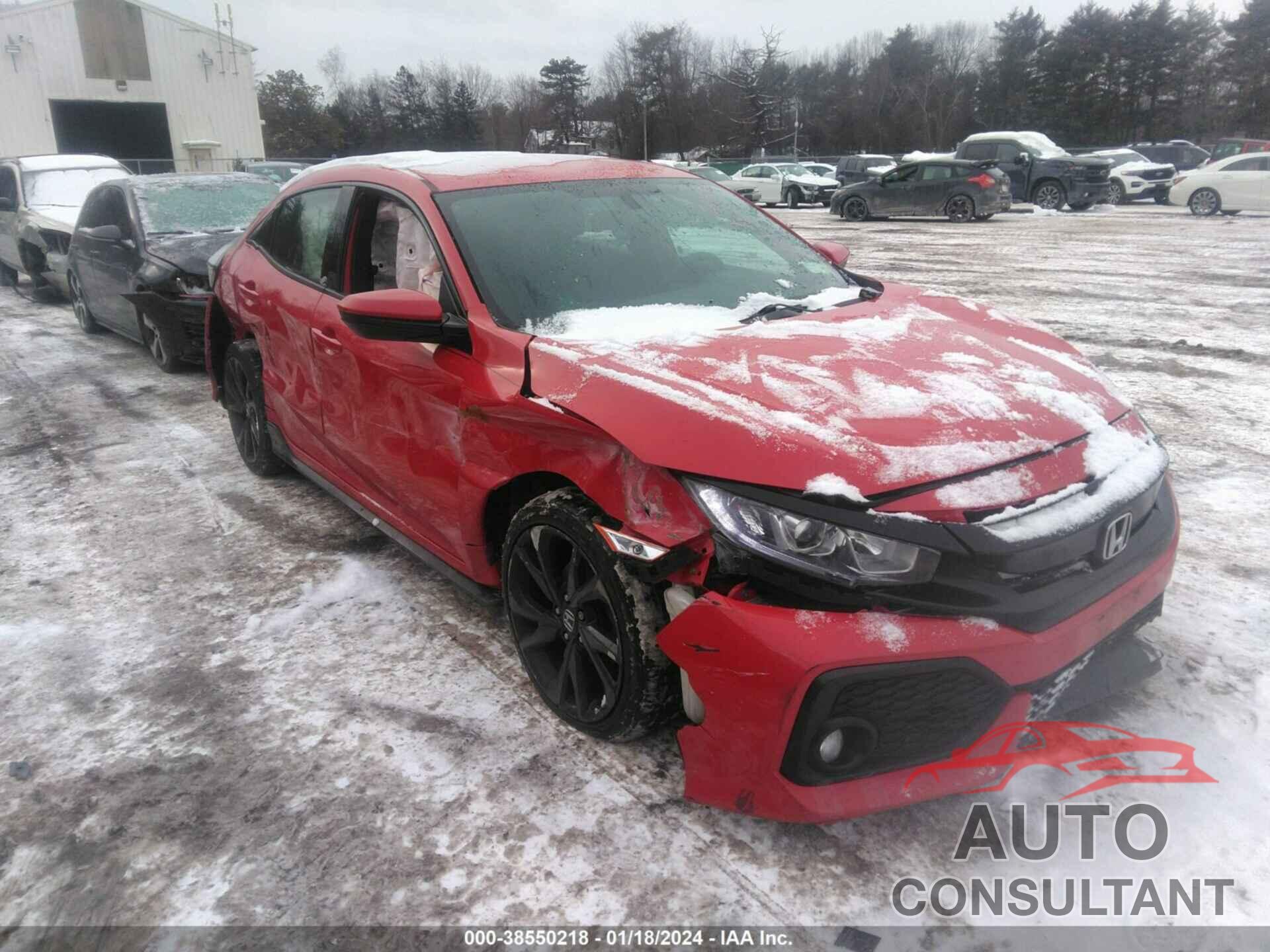 HONDA CIVIC 2018 - SHHFK7H49JU404047