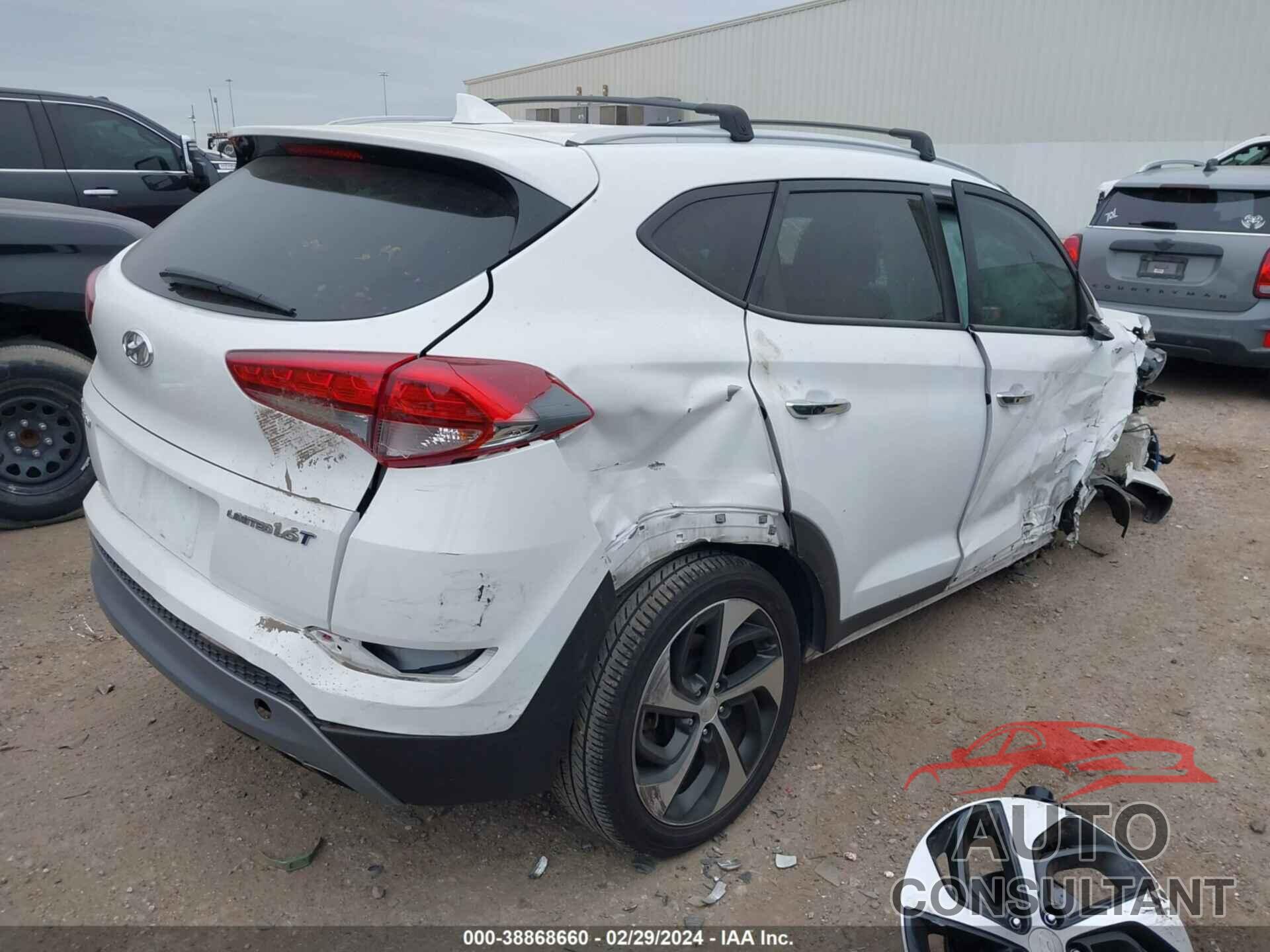 HYUNDAI TUCSON 2017 - KM8J33A23HU362238