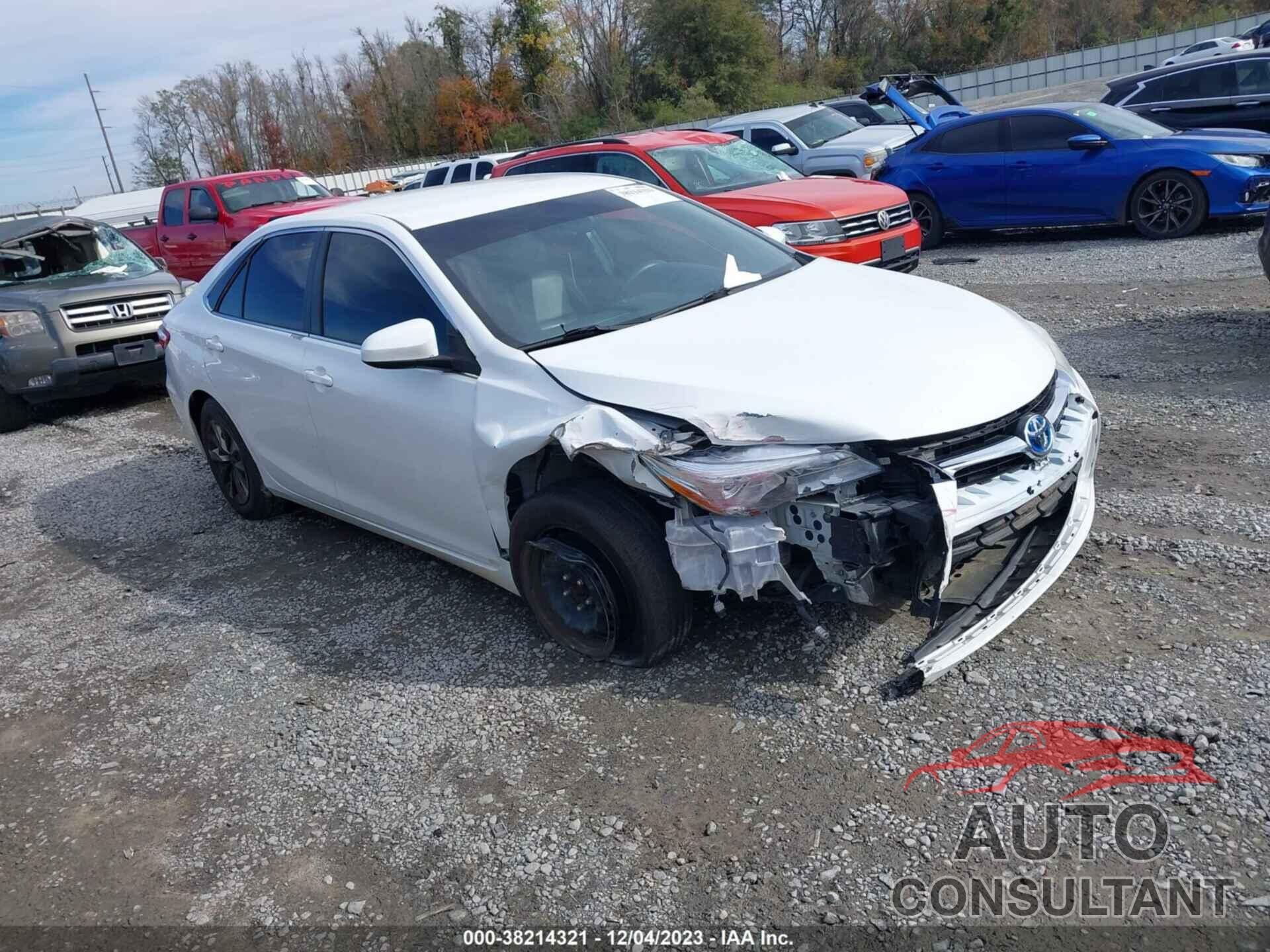 TOYOTA CAMRY 2016 - 4T4BF1FK8GR564456