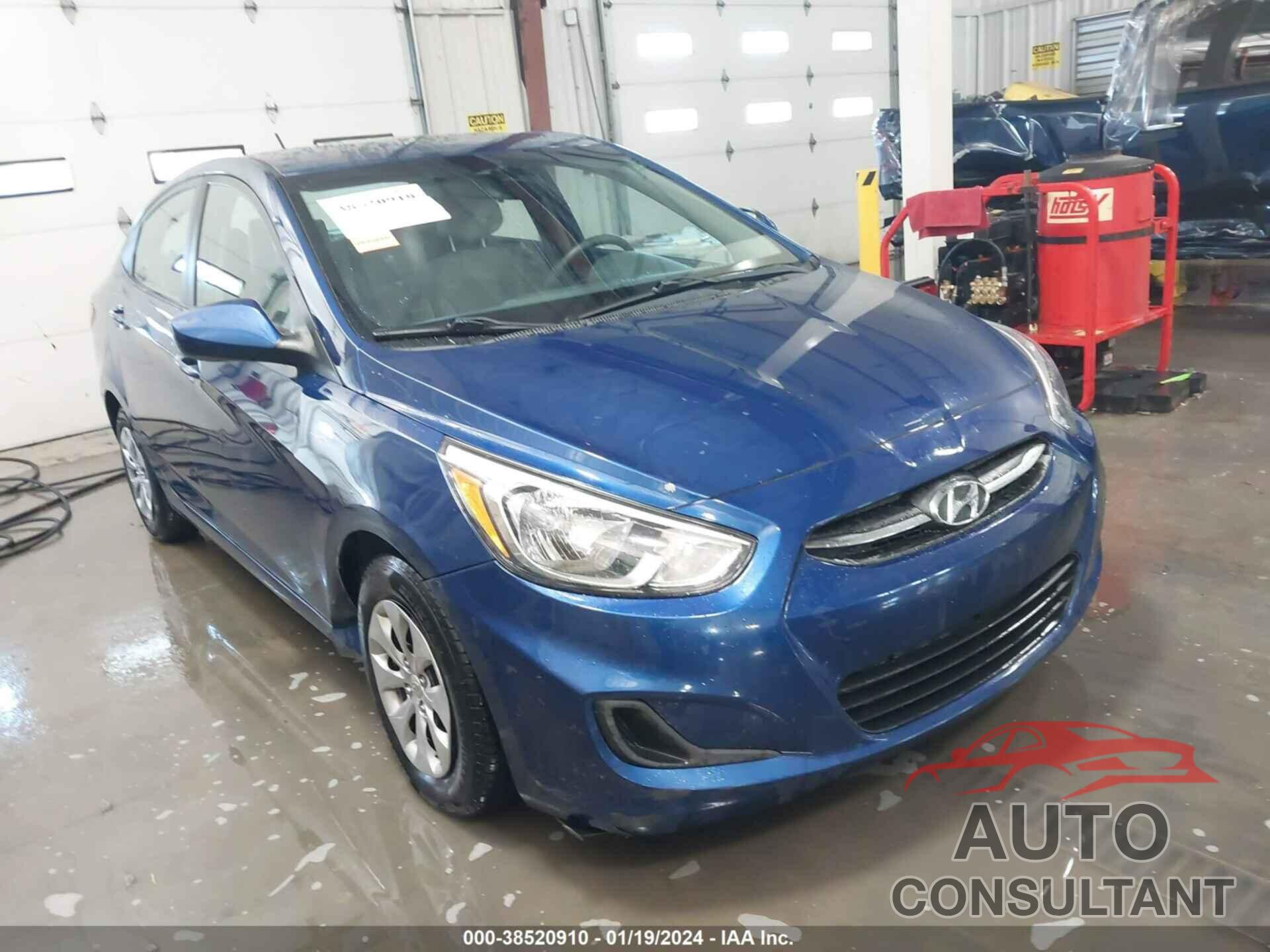 HYUNDAI ACCENT 2016 - KMHCT4AEXGU142893