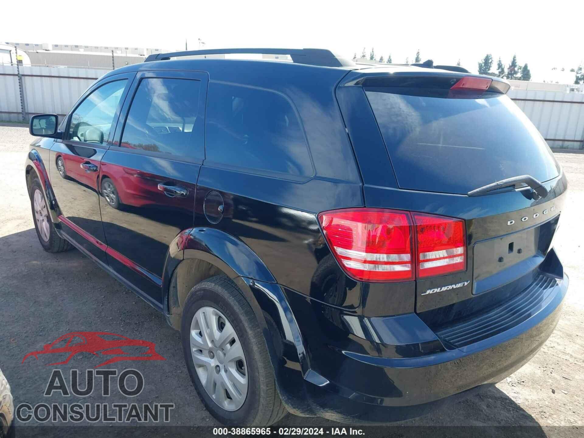 DODGE JOURNEY 2017 - 3C4PDCAB3HT708312