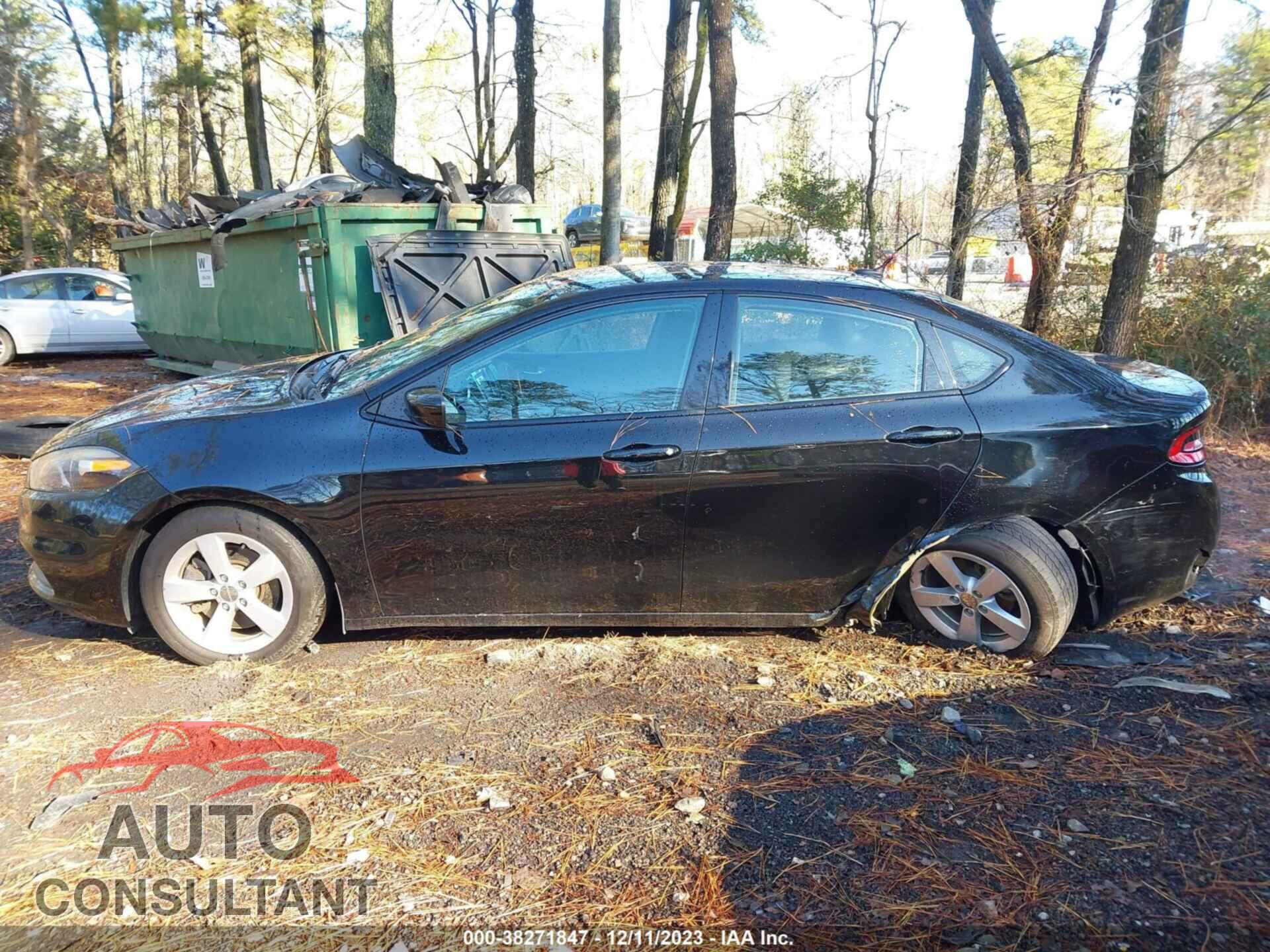 DODGE DART 2015 - 1C3CDFBB3FD407609
