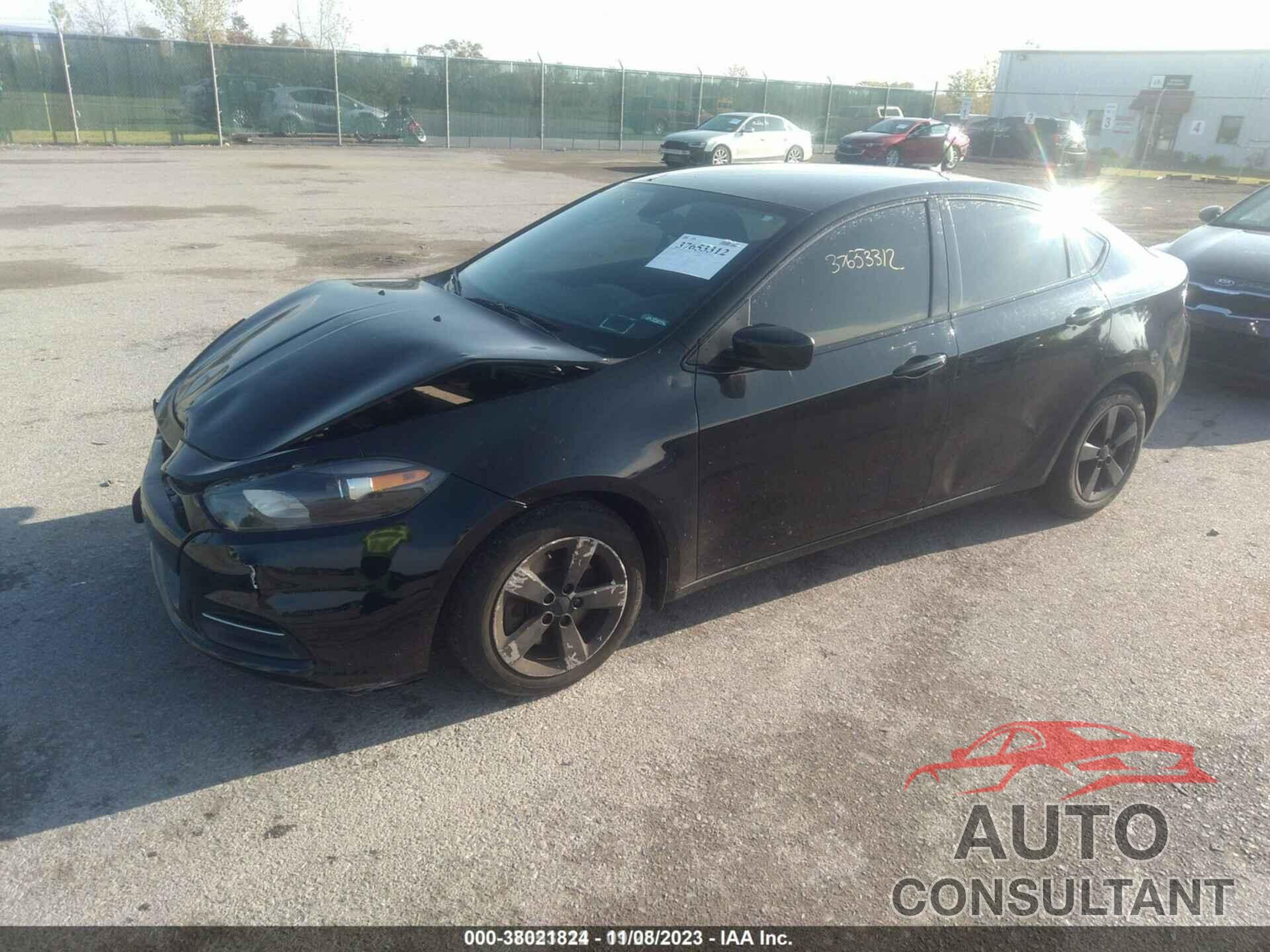 DODGE DART 2015 - 1C3CDFBB8FD212265