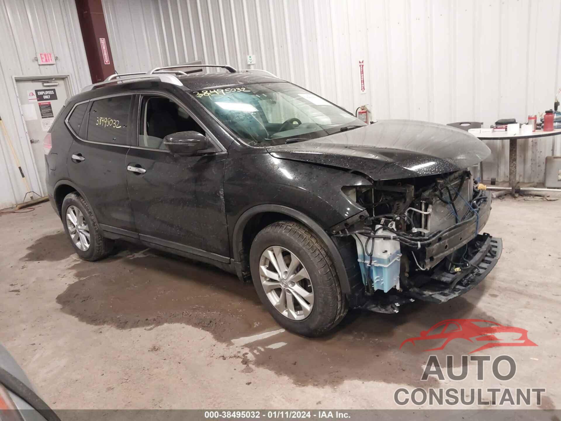 NISSAN ROGUE 2016 - KNMAT2MV0GP603965