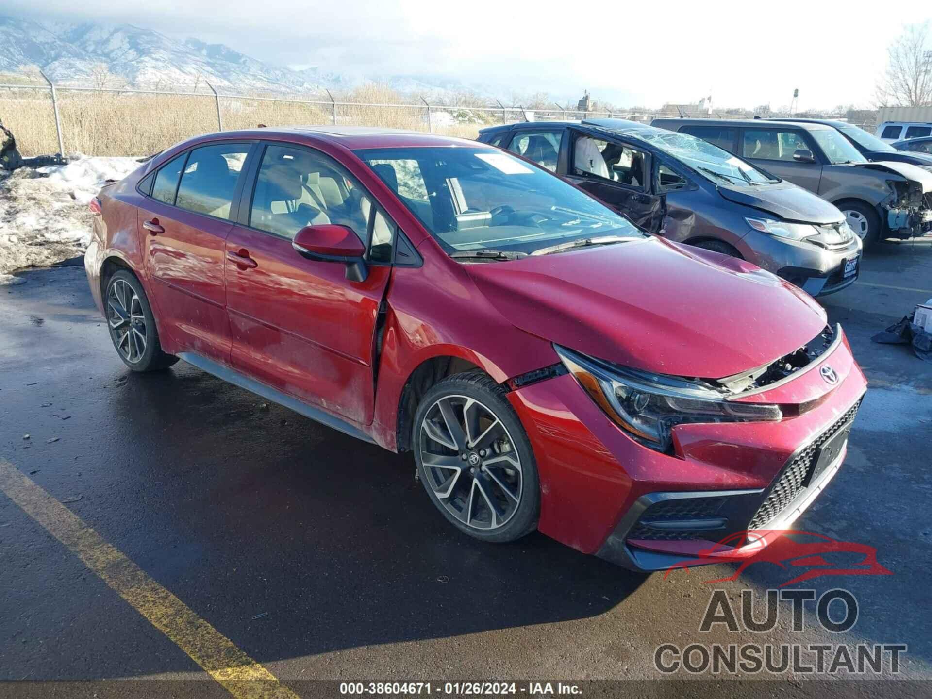 TOYOTA COROLLA 2022 - JTDP4MCE6NJ093478