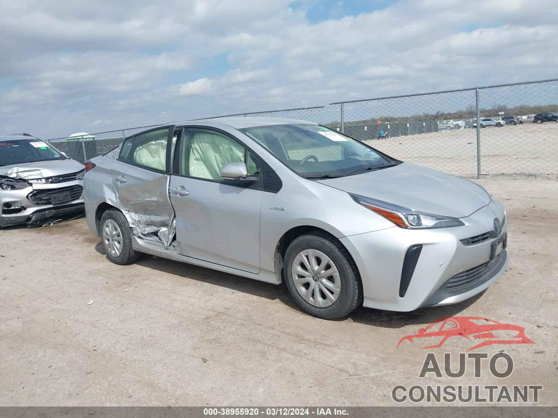 TOYOTA PRIUS 2021 - JTDKAMFU5M3140170