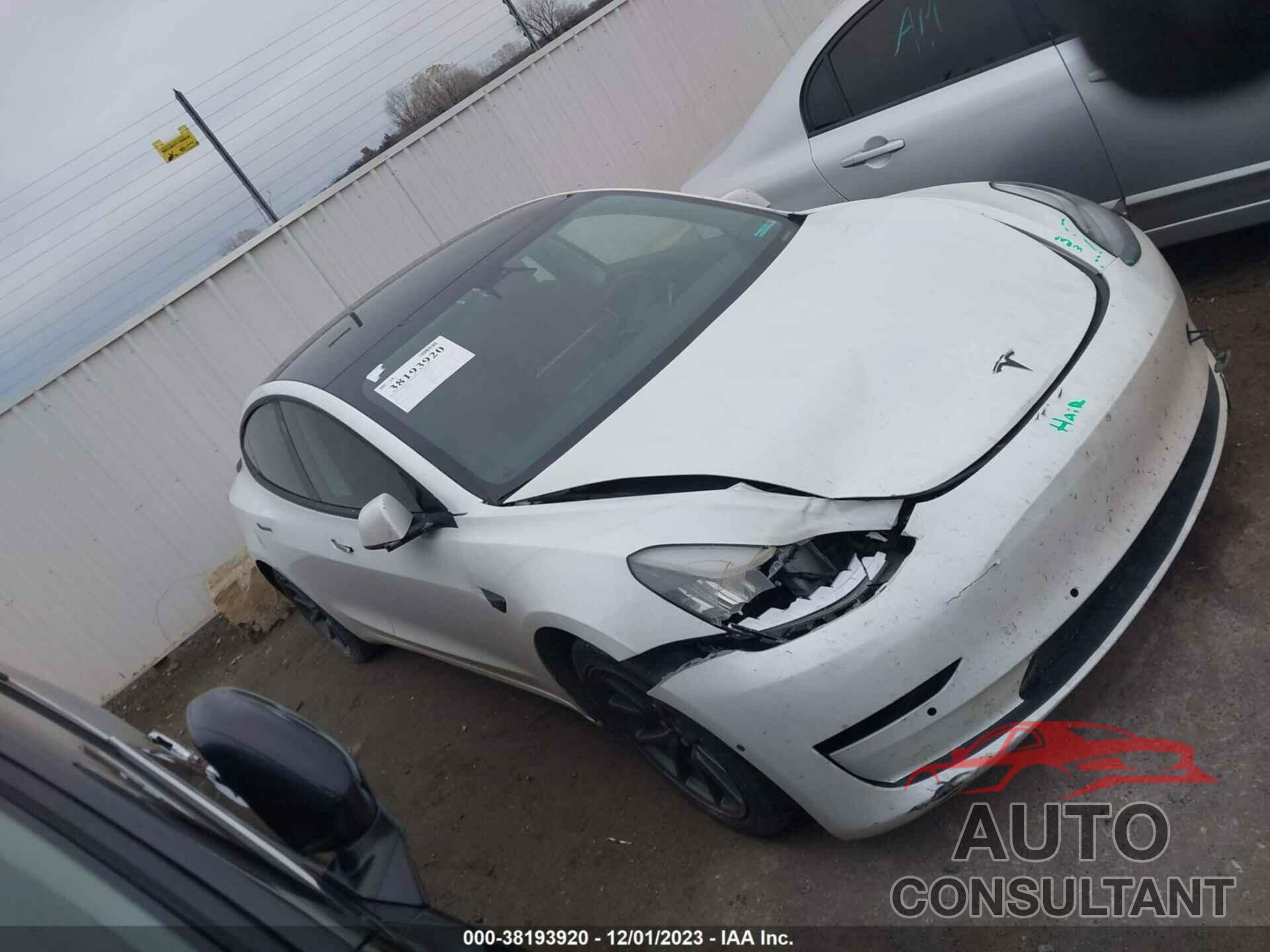 TESLA MODEL 3 2019 - 5YJ3E1EB1KF361613