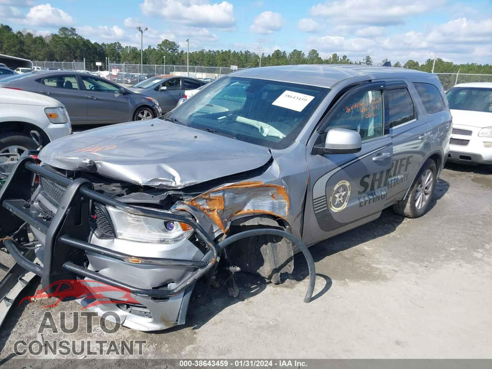 DODGE DURANGO 2019 - 1C4SDJFTXKC631747