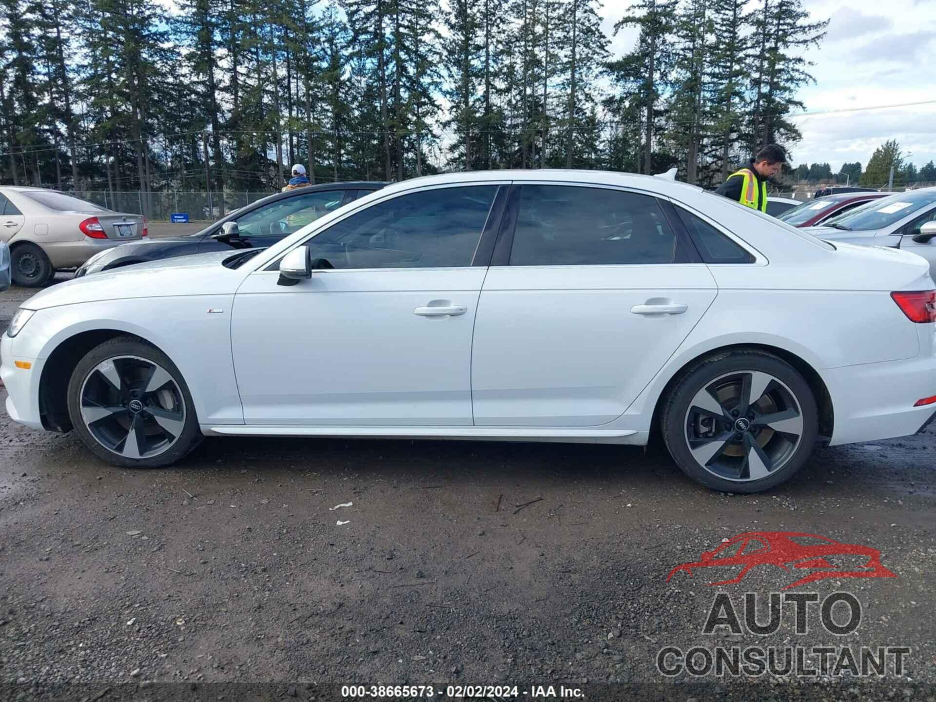 AUDI A4 2017 - WAUENAF4XHN014703