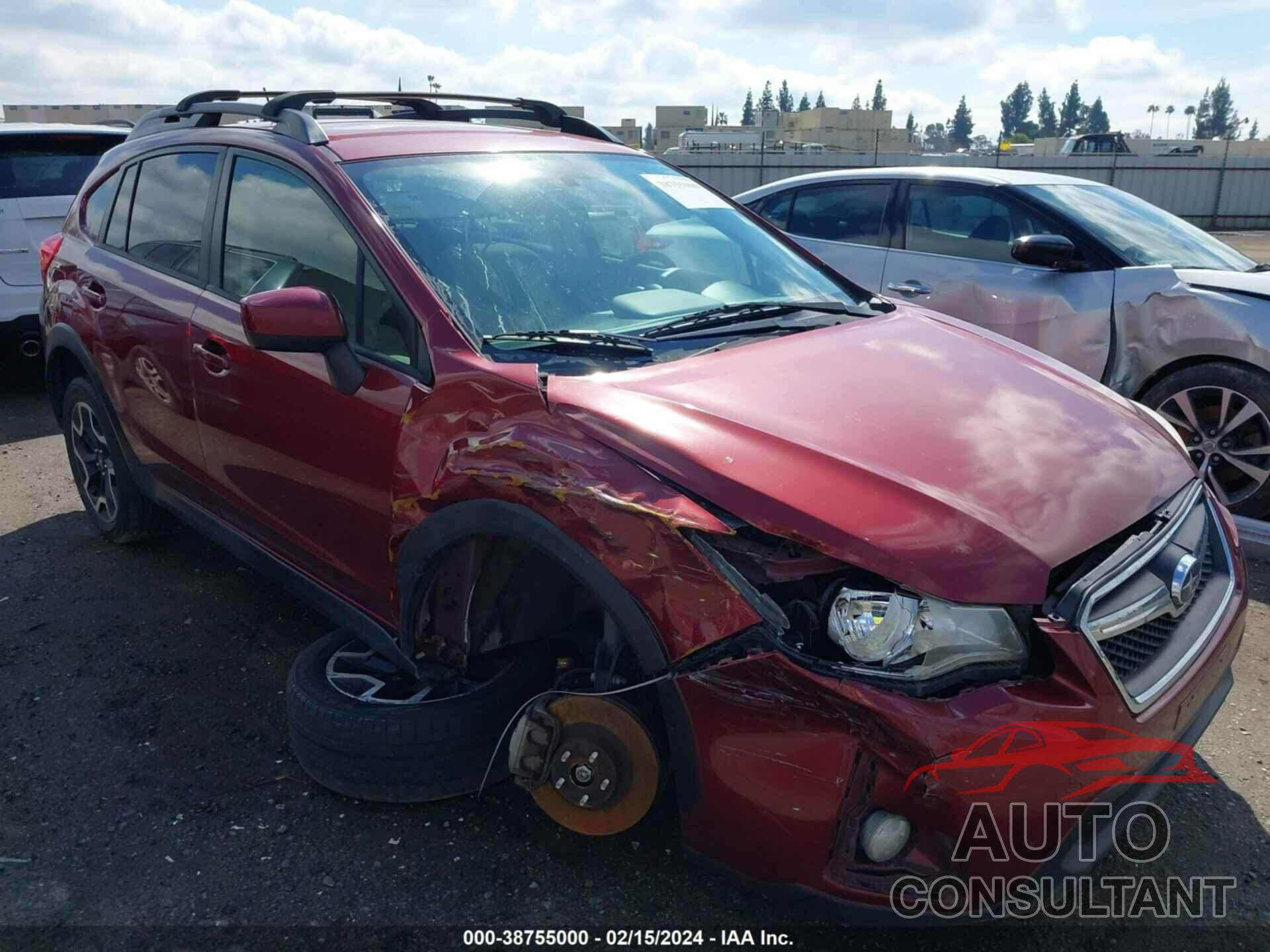 SUBARU CROSSTREK 2016 - JF2GPABCXGG229036