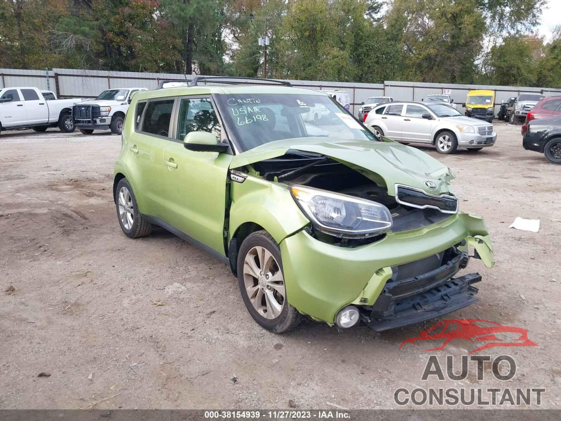 KIA SOUL 2016 - KNDJP3A52G7826667