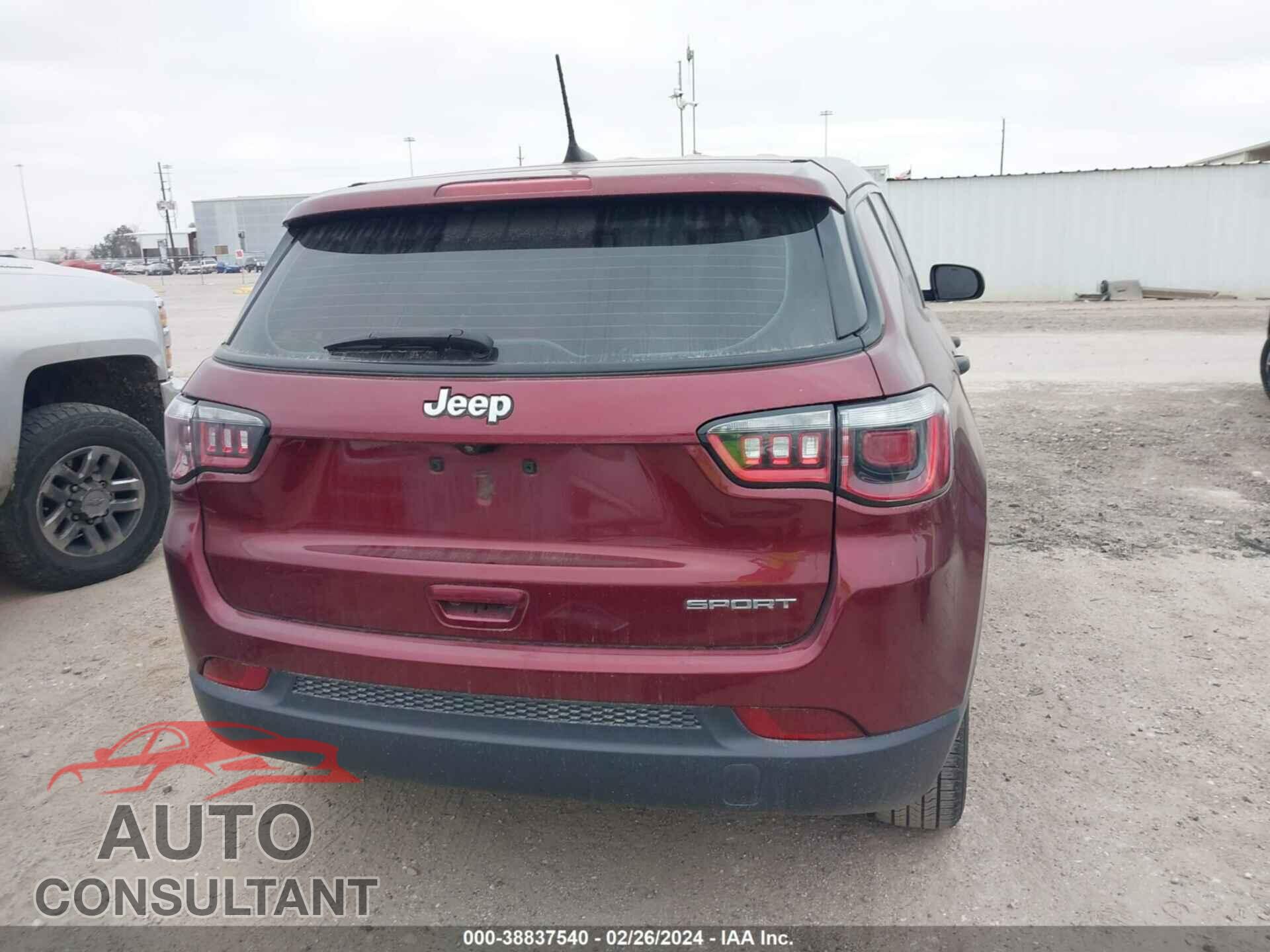 JEEP COMPASS 2020 - 3C4NJCAB3LT241207