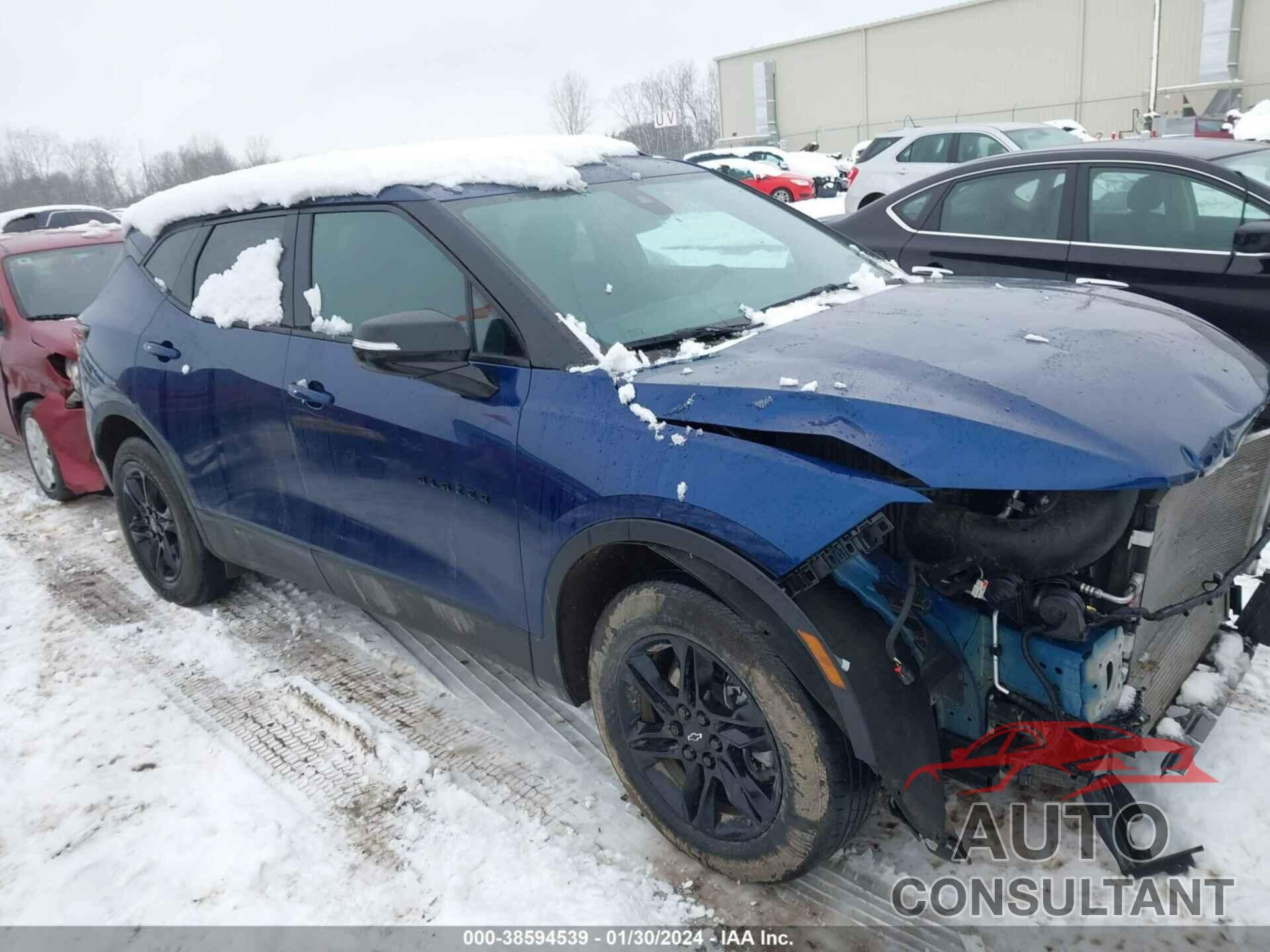 CHEVROLET BLAZER 2022 - 3GNKBHR48NS158813