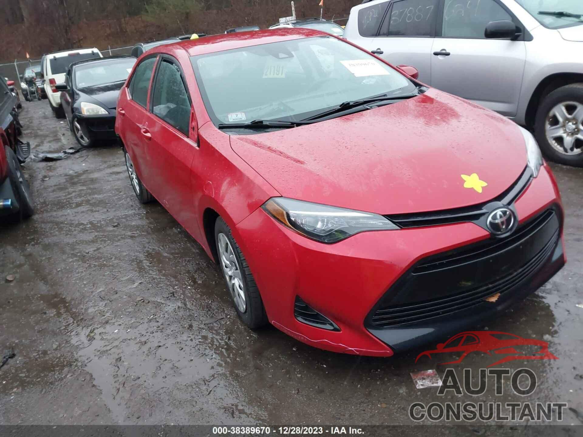 TOYOTA COROLLA 2017 - 2T1BURHE1HC875624