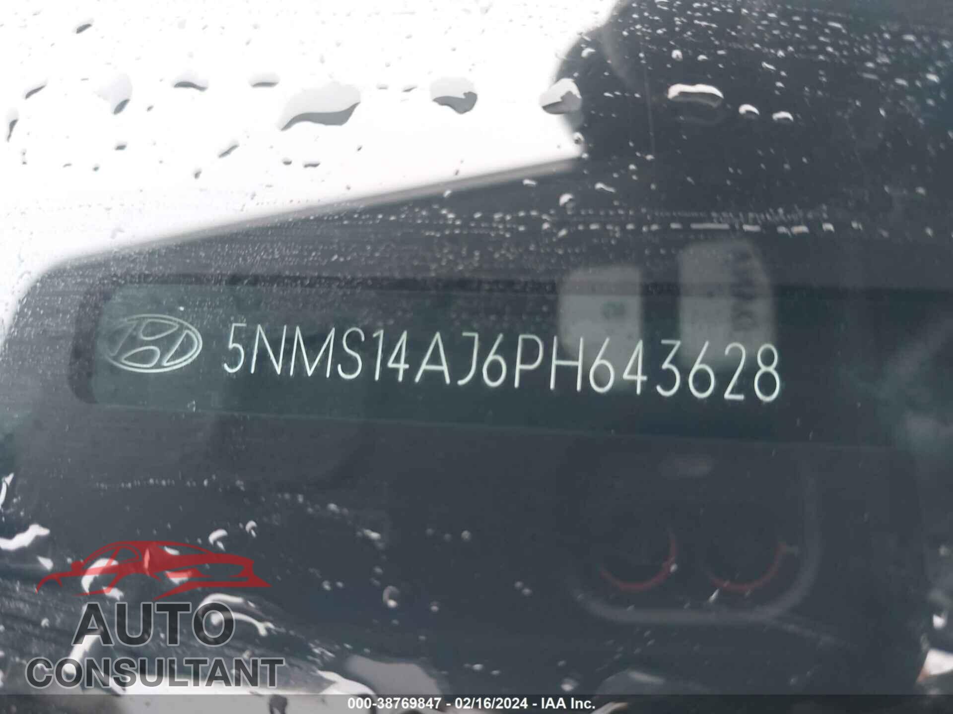 HYUNDAI SANTA FE 2023 - 5NMS14AJ6PH643628
