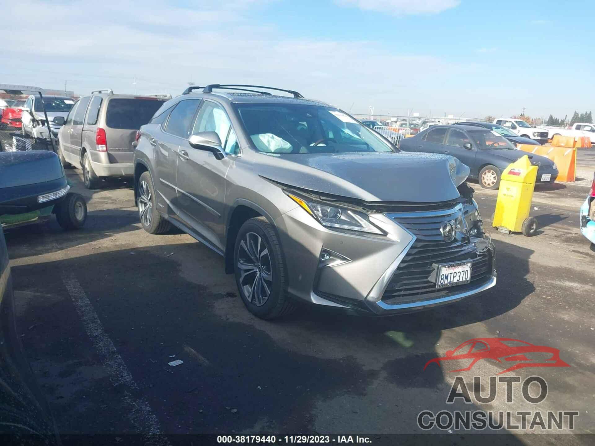 LEXUS RX 2019 - 2T2BGMCA5KC043303