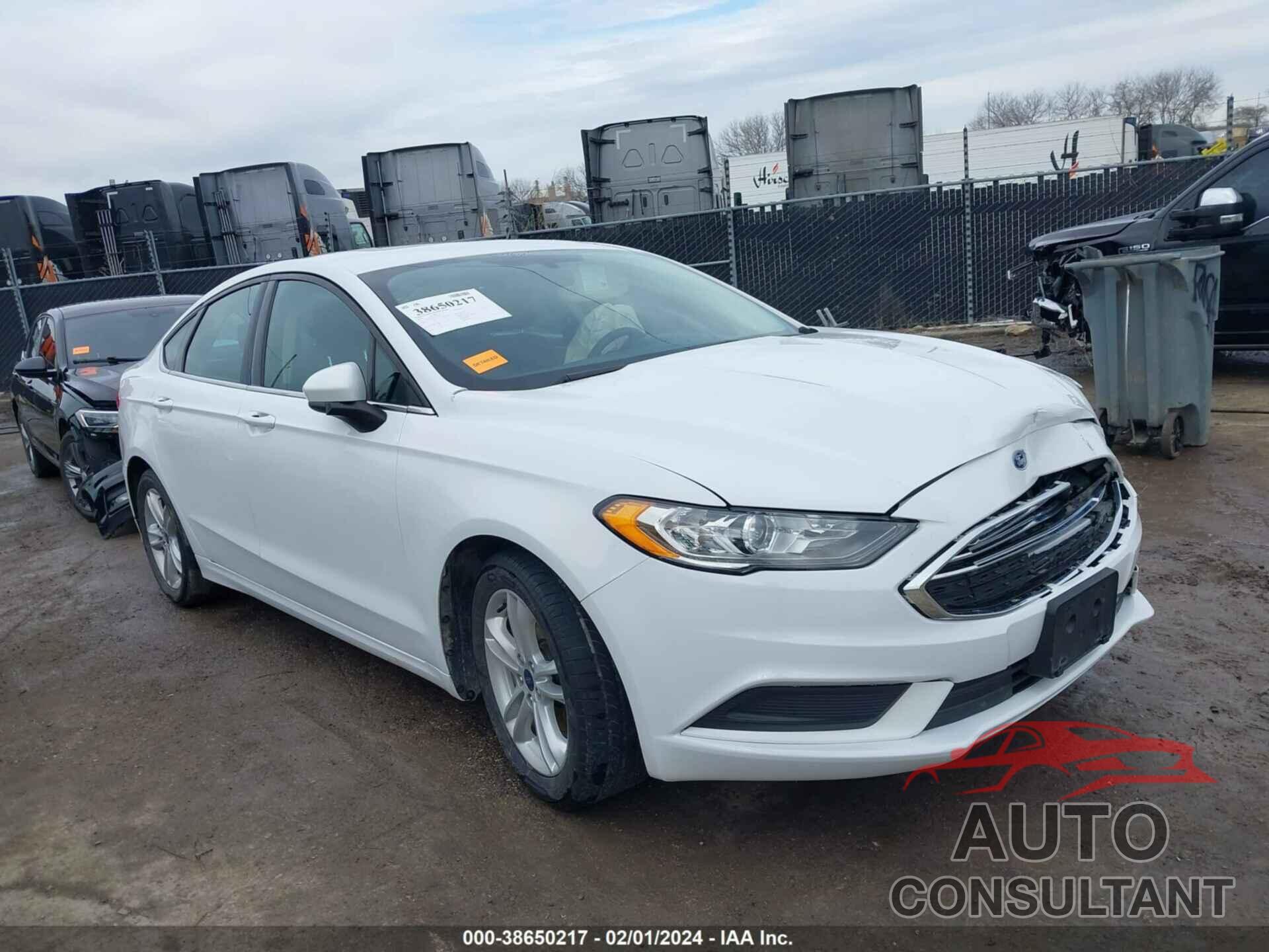 FORD FUSION 2018 - 3FA6P0H7XJR277169