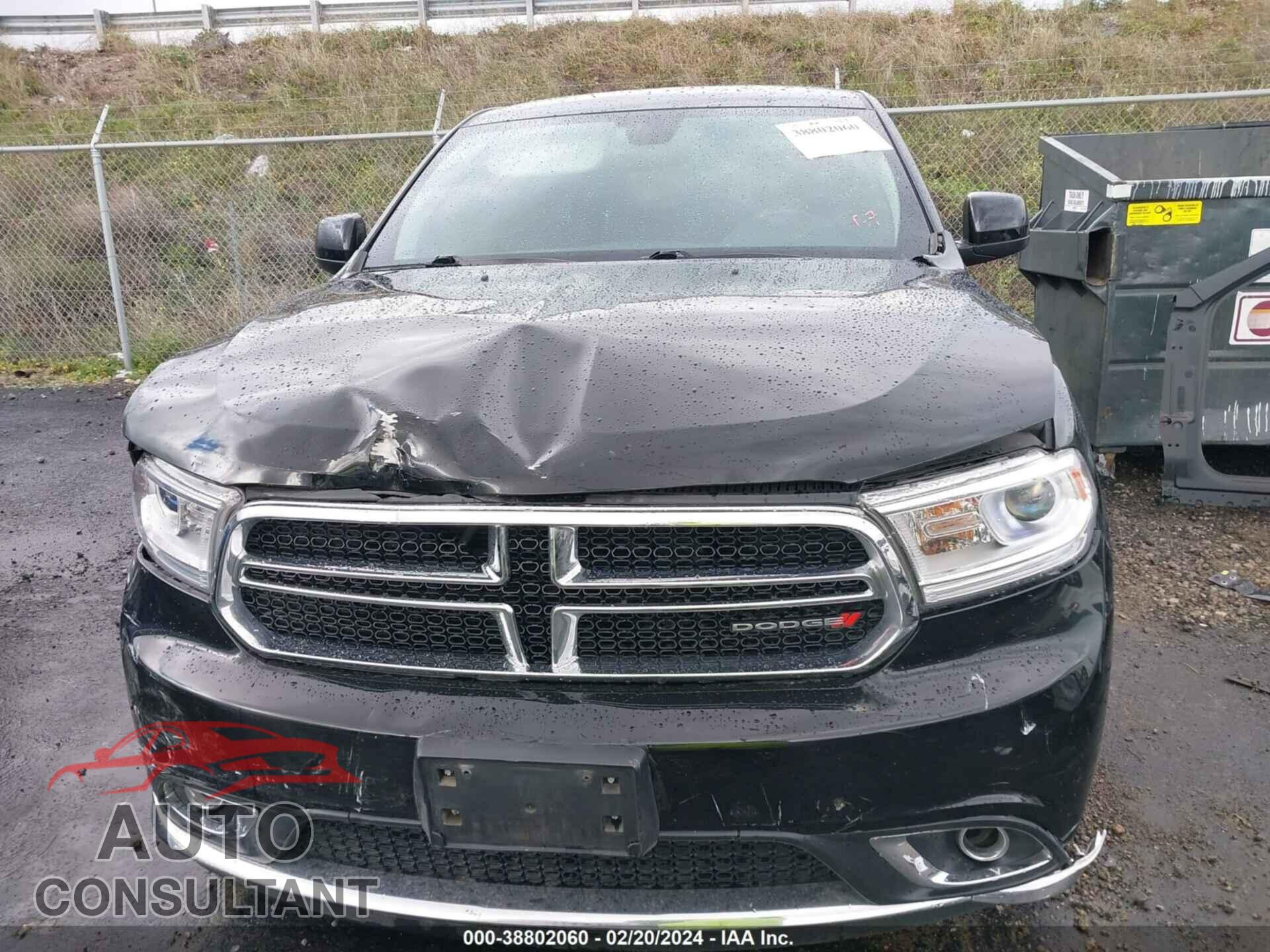 DODGE DURANGO 2018 - 1C4RDJAG8JC282675