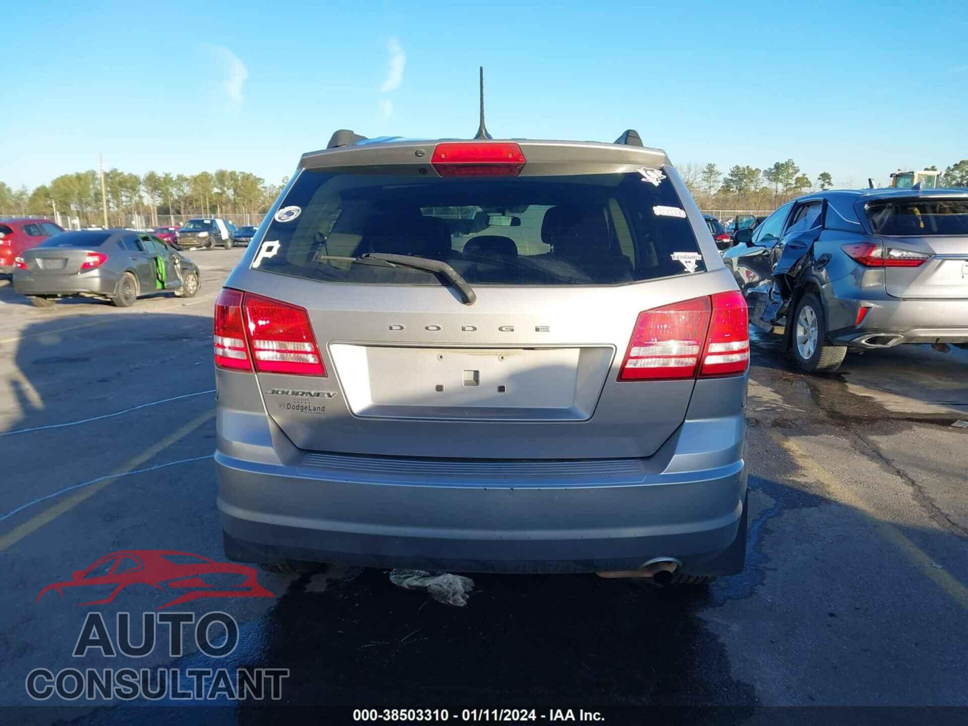 DODGE JOURNEY 2017 - 3C4PDCAB8HT558892