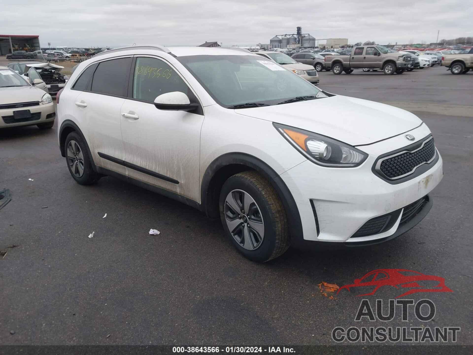 KIA NIRO 2017 - KNDCB3LCXH5089105