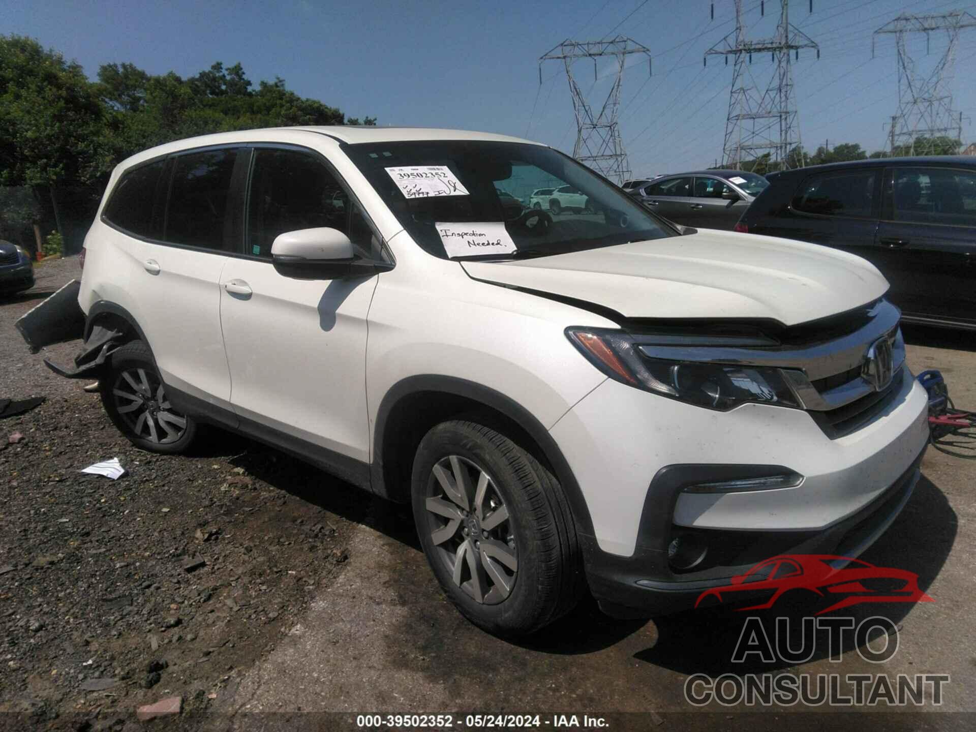 HONDA PILOT 2019 - 5FNYF6H51KB066078