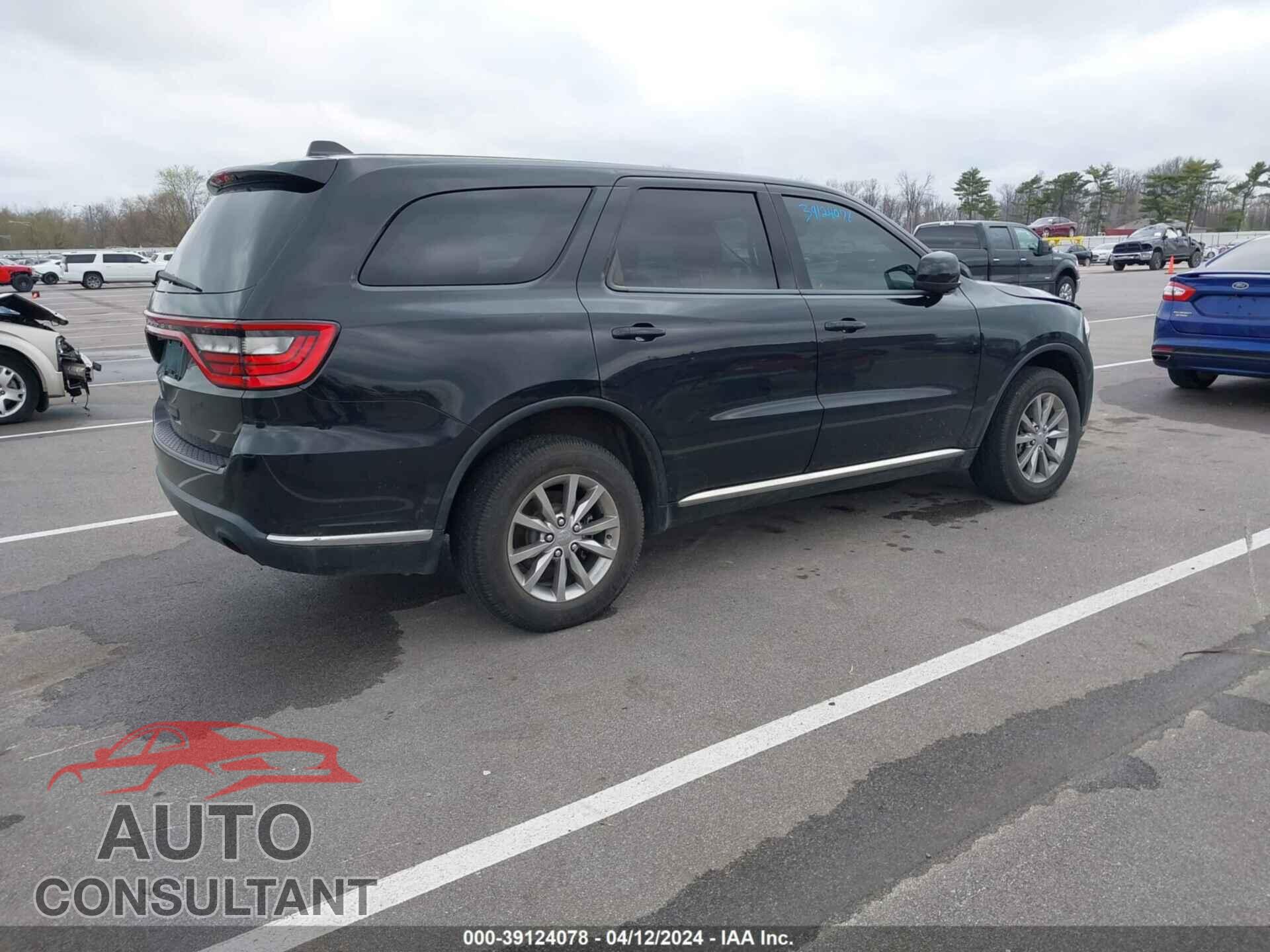 DODGE DURANGO 2017 - 1C4RDJAG2HC881050