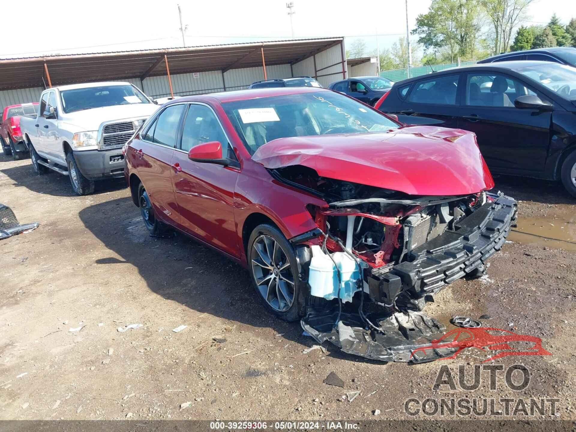 TOYOTA CAMRY 2017 - 4T1BF1FK1HU672364
