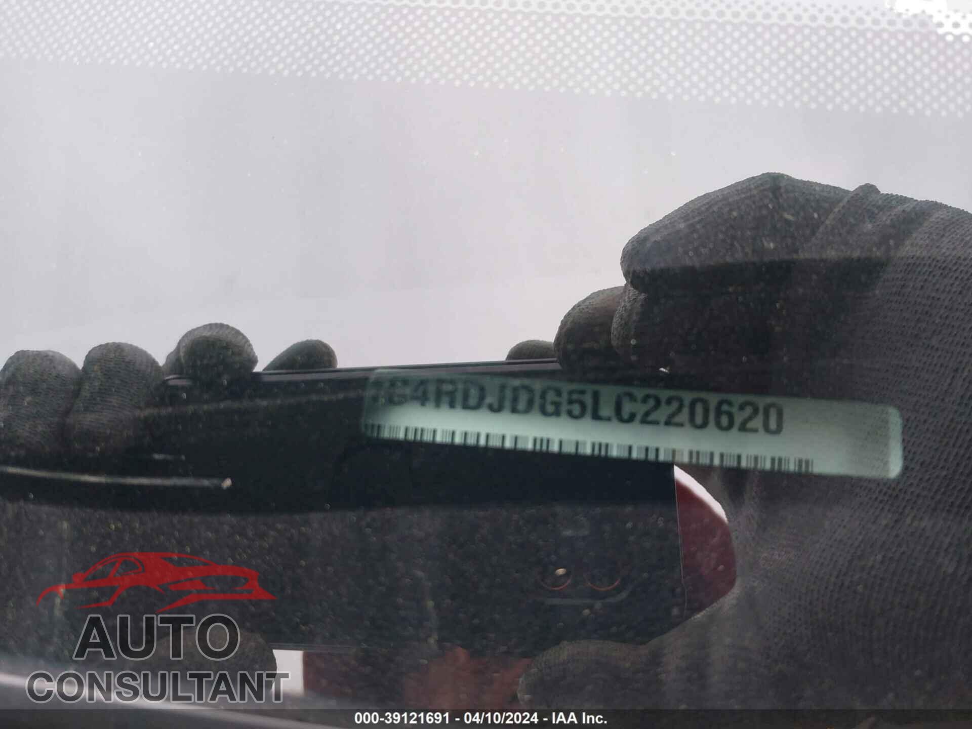 DODGE DURANGO 2020 - 1C4RDJDG5LC220620