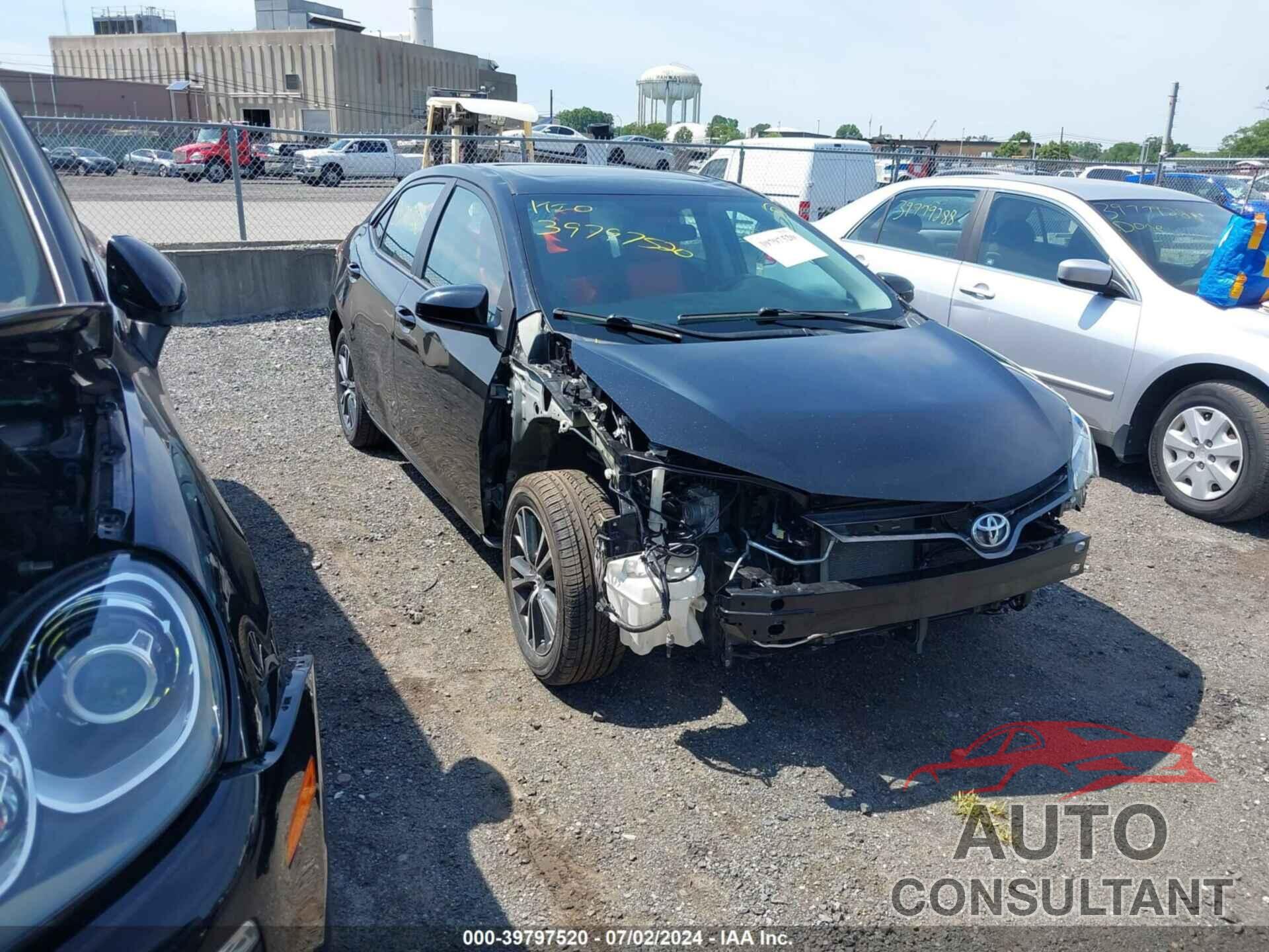 TOYOTA COROLLA 2017 - 2T1BURHE8HC829398