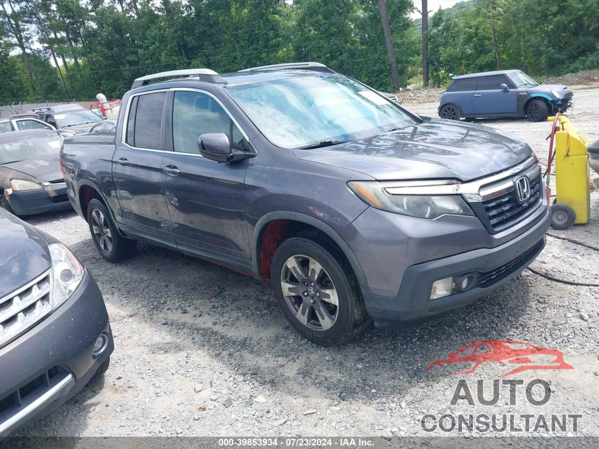 HONDA RIDGELINE 2017 - 5FPYK3F51HB005360