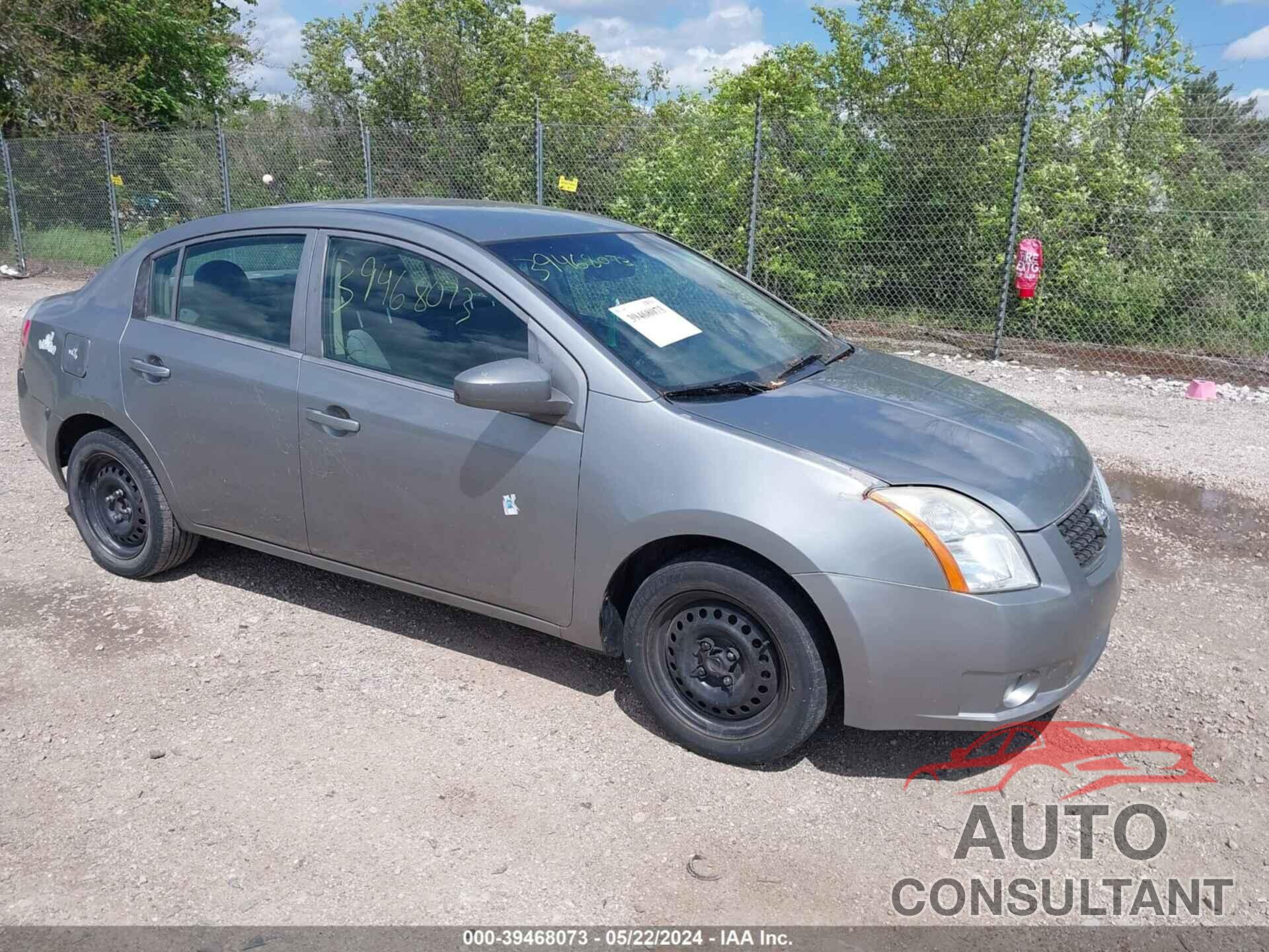 NISSAN SENTRA 2009 - 3N1AB61E09L679427