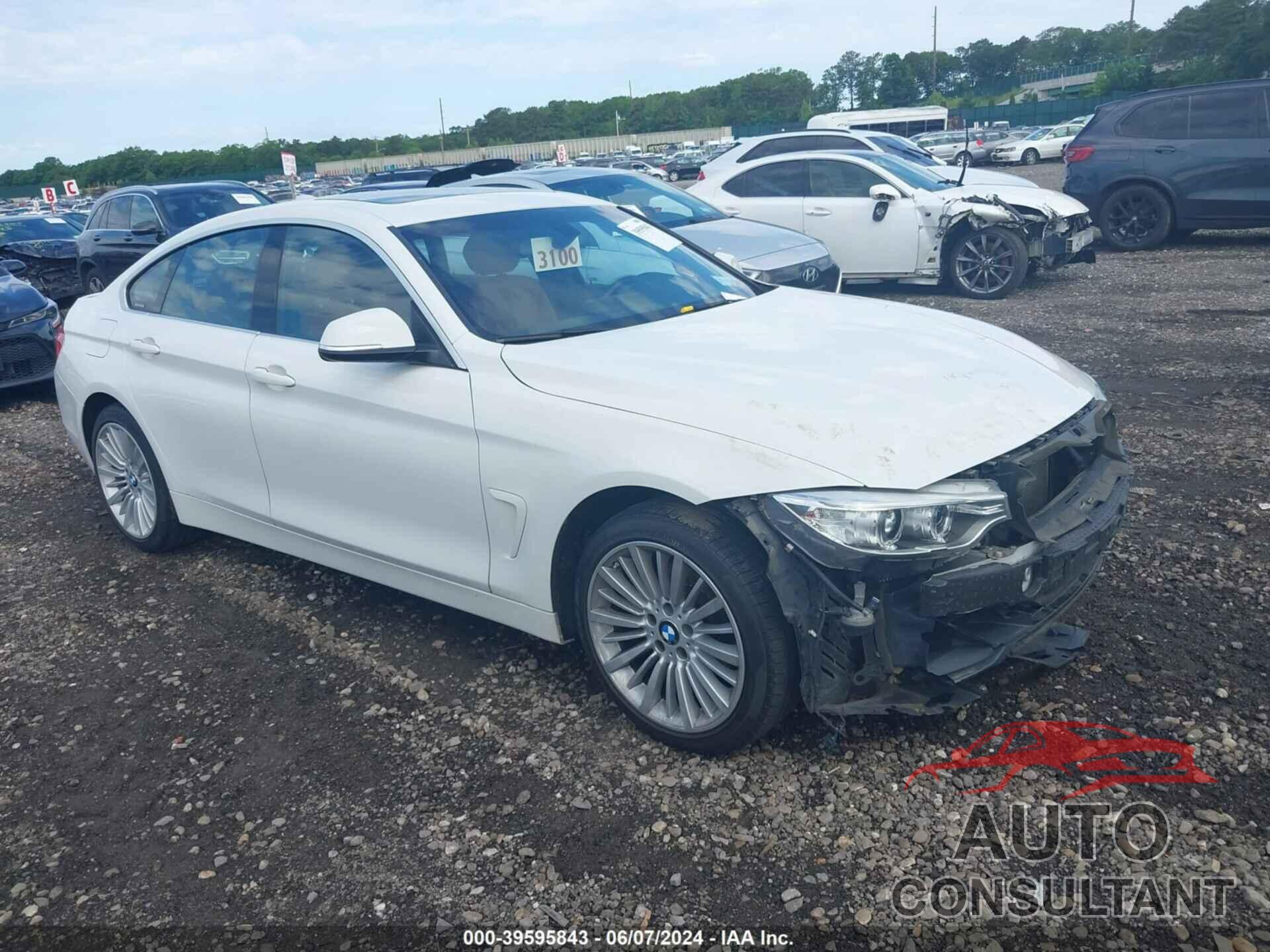 BMW 428I GRAN COUPE 2016 - WBA4C9C59GG138154