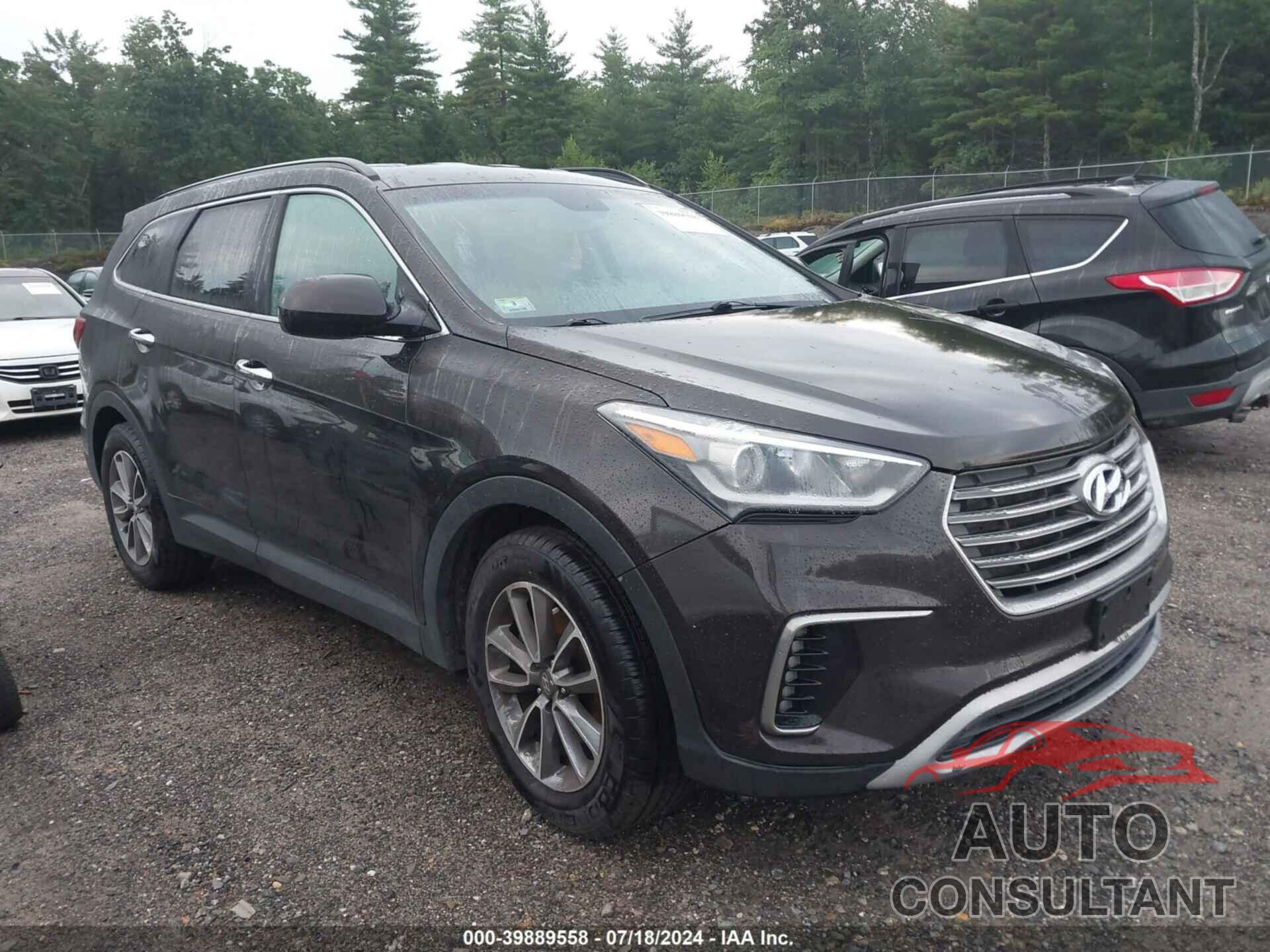 HYUNDAI SANTA FE 2017 - KM8SM4HF6HU177715