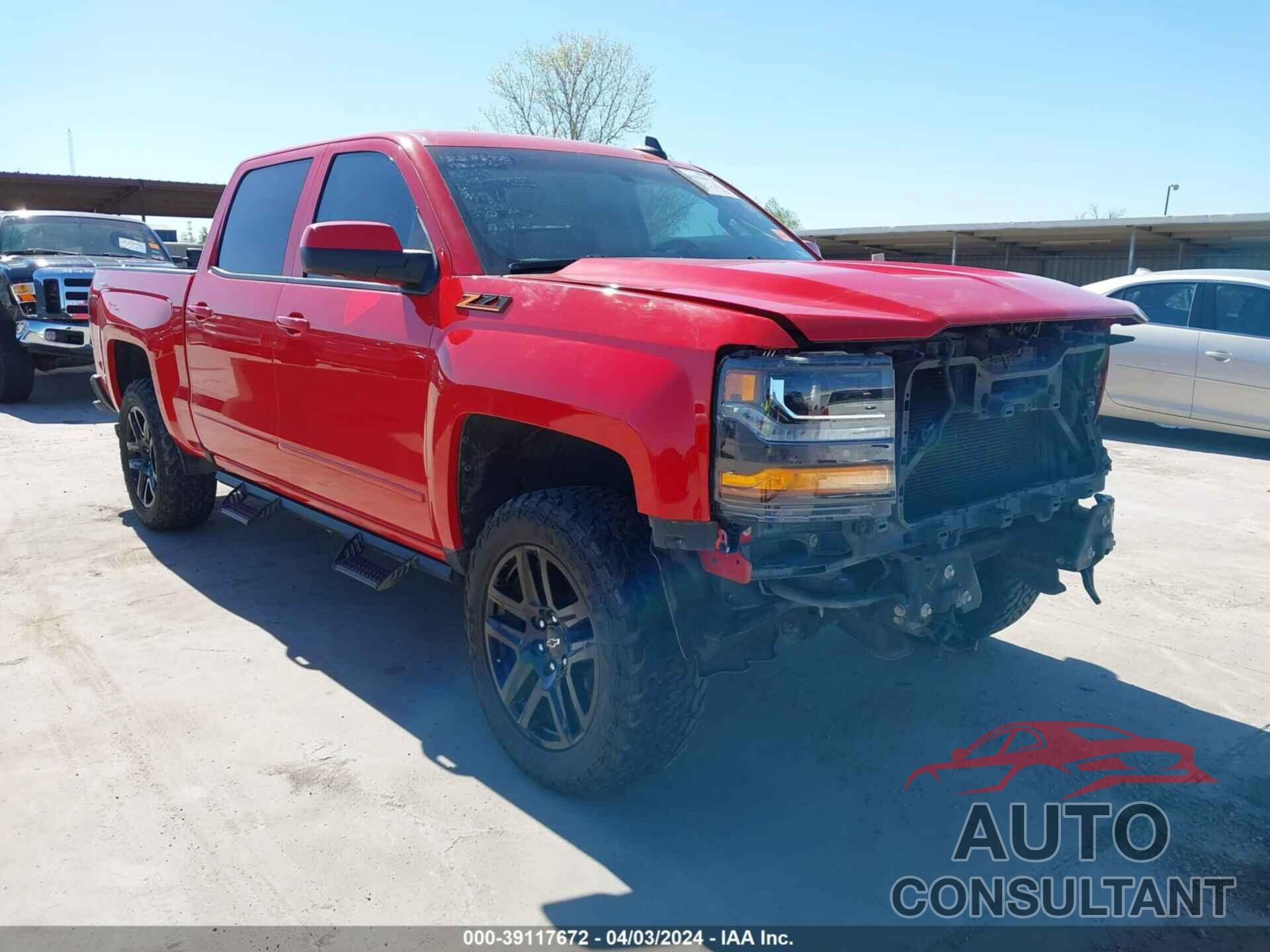 CHEVROLET SILVERADO 1500 2016 - 3GCUKRECXGG212929