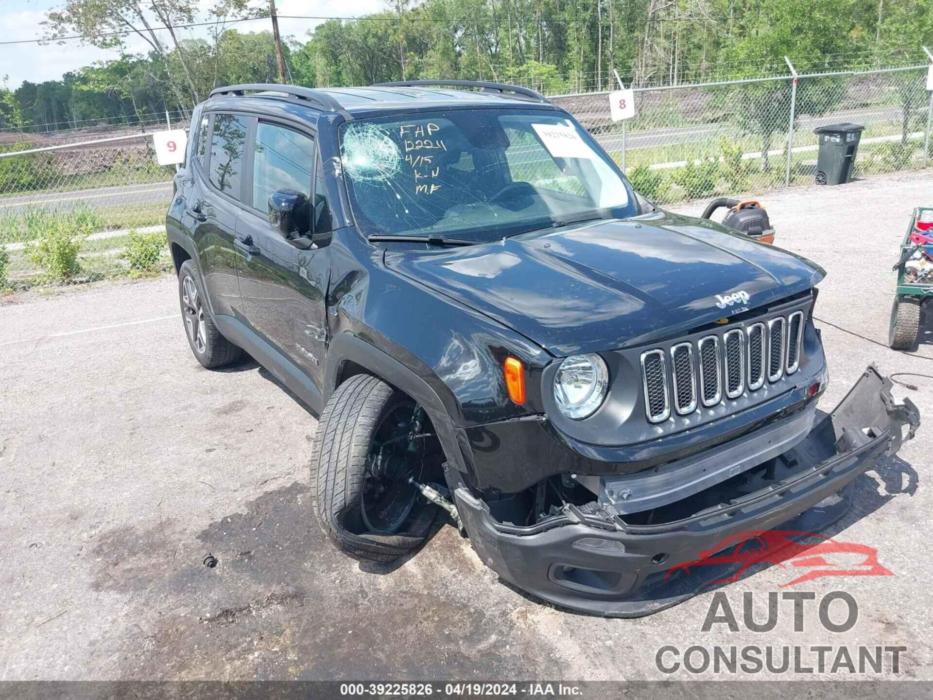 JEEP RENEGADE 2017 - ZACCJABB5HPG14661