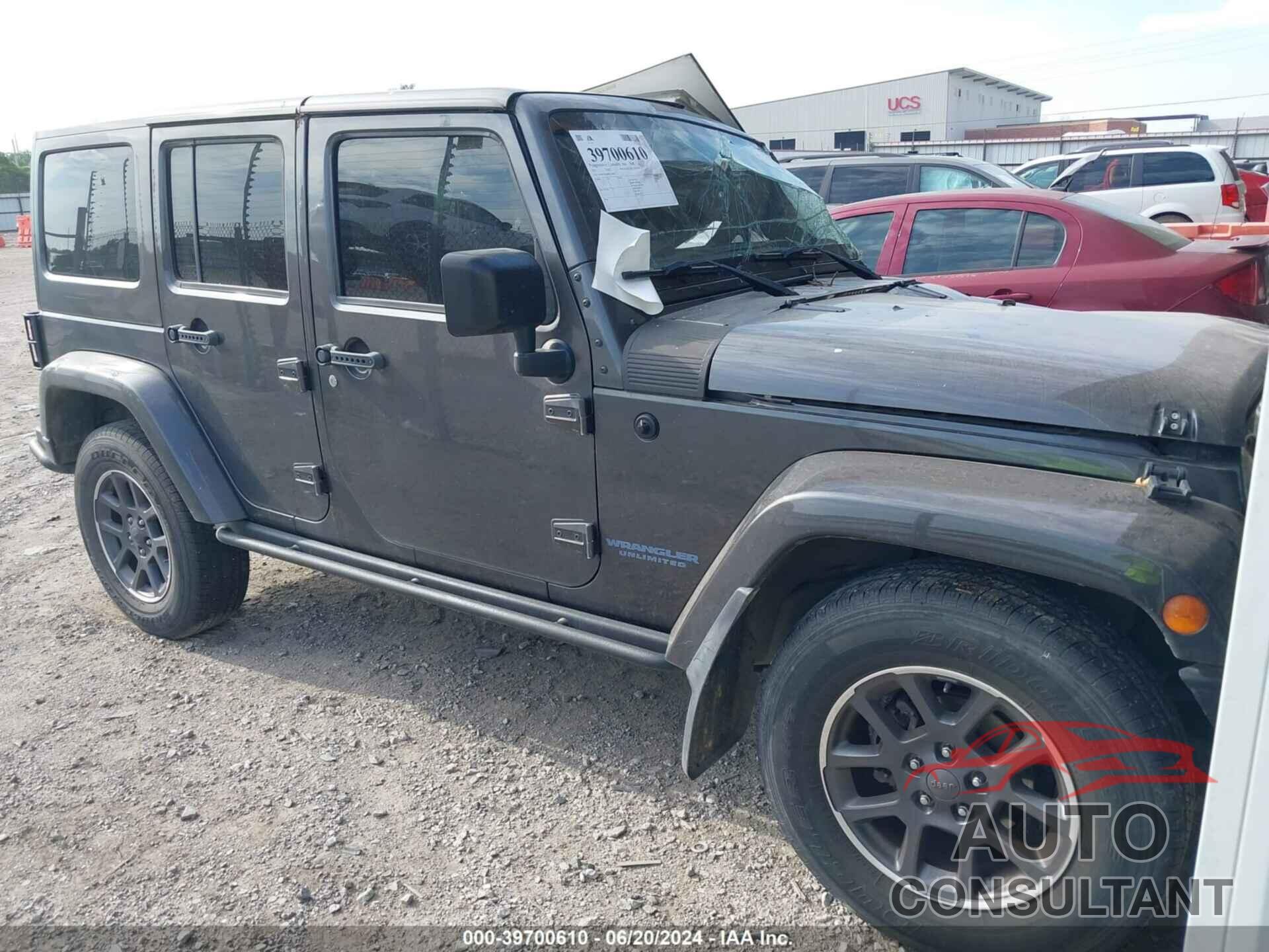 JEEP WRANGLER UNLIMITED 2017 - 1C4BJWEG8HL578887