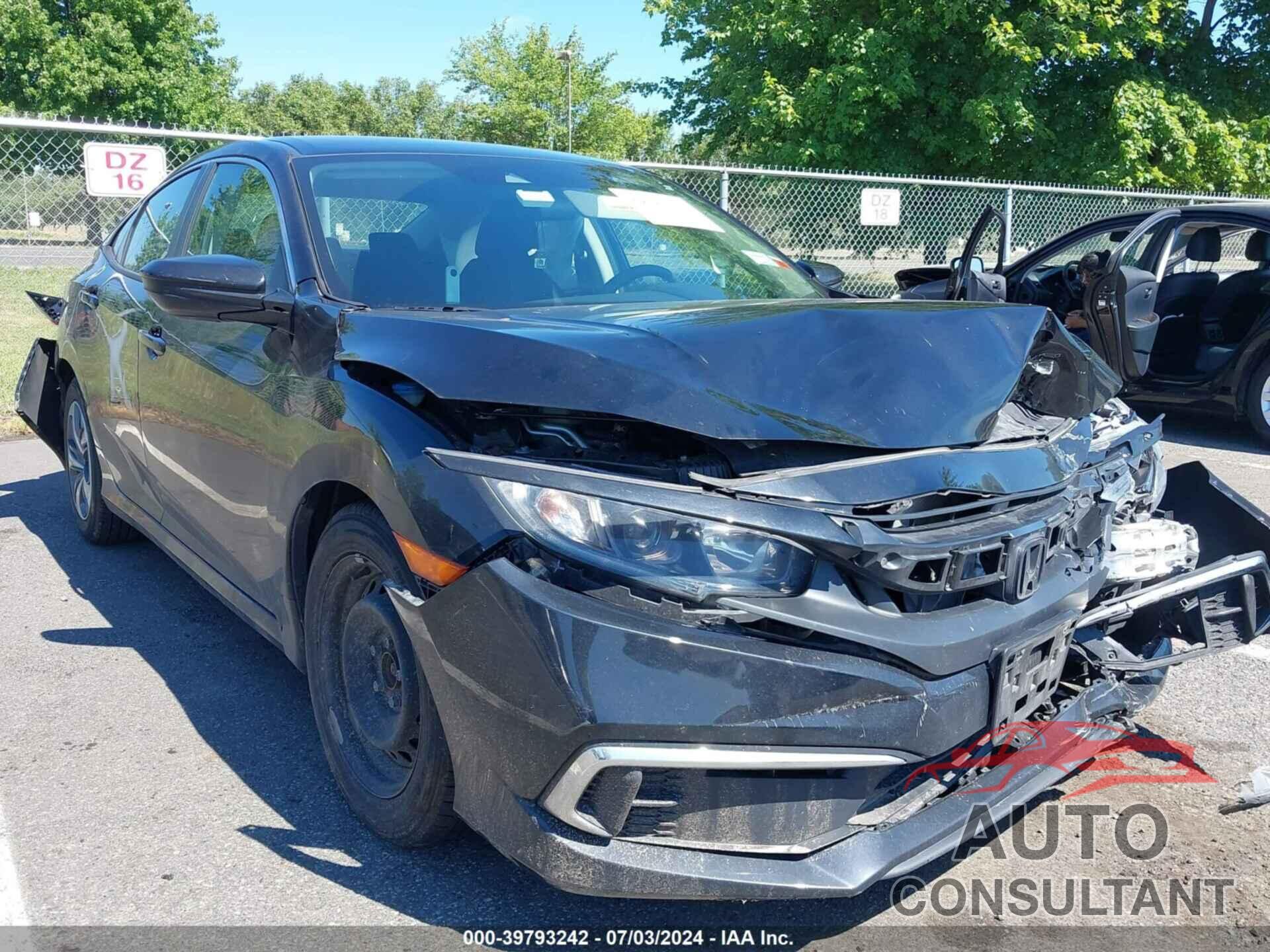 HONDA CIVIC 2019 - 2HGFC2F68KH573026