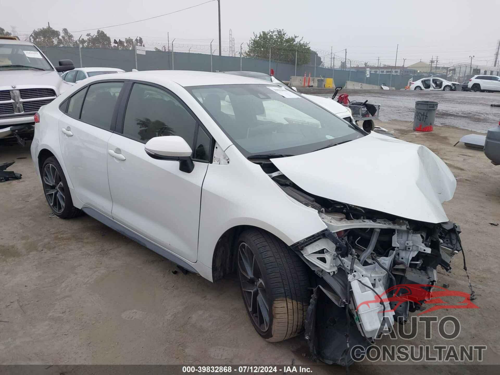 TOYOTA COROLLA 2021 - JTDS4MCE0MJ066009